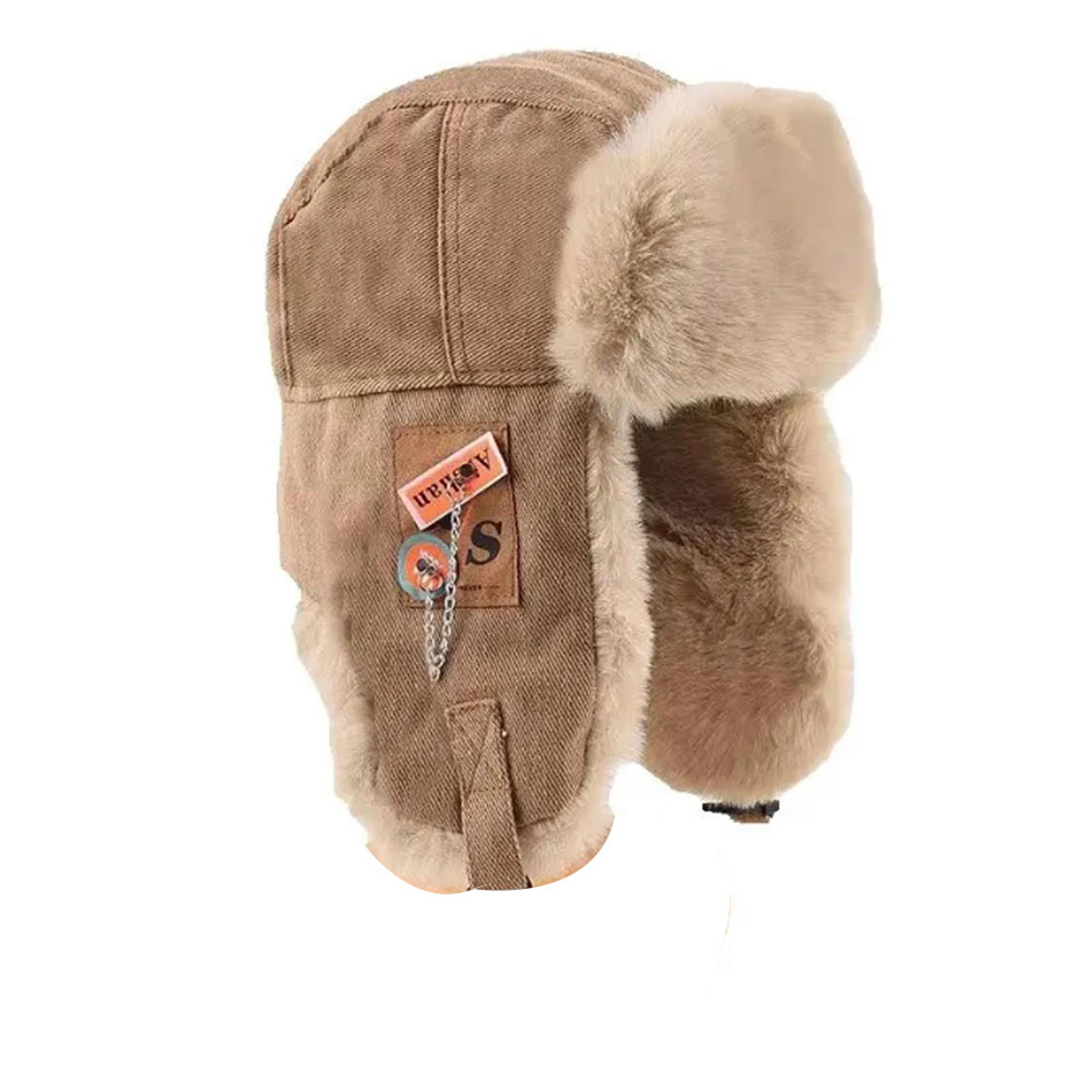 Warm Ushanka Hat With Thick Ear Flaps For Men And Women Winter Ski Outdoor Wear 0