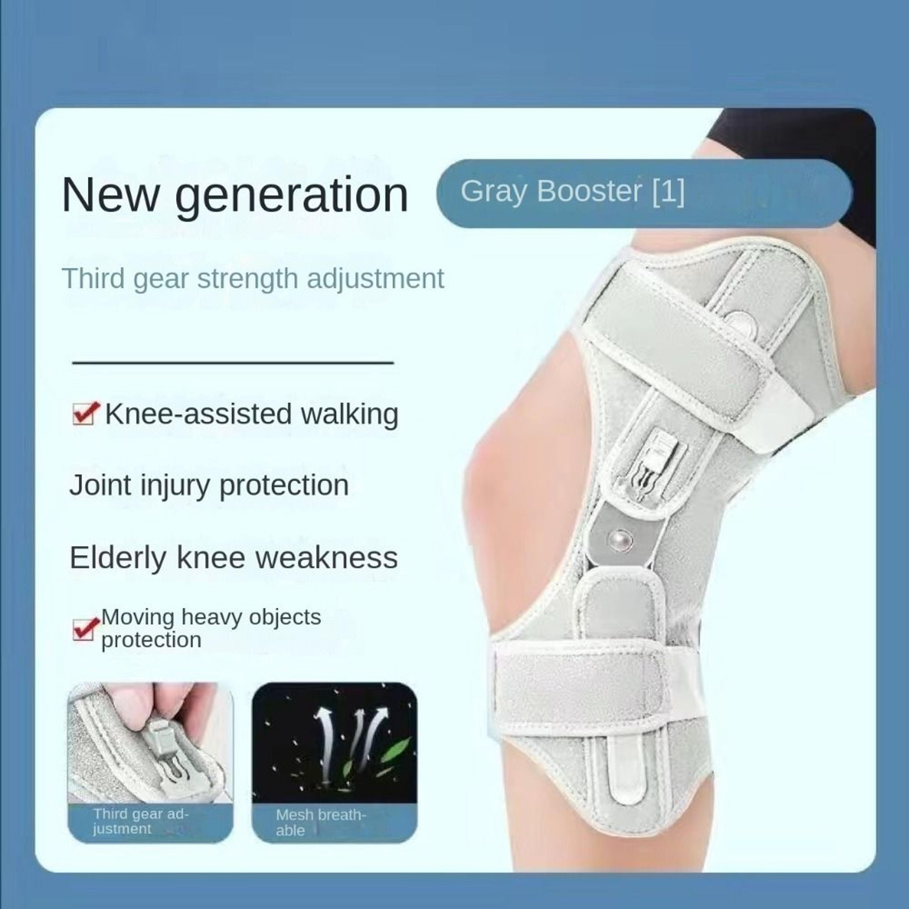 Spring Knee Brace With Adjustable Rebound Support And Breathable Non Slip Knee Stabilizer 3