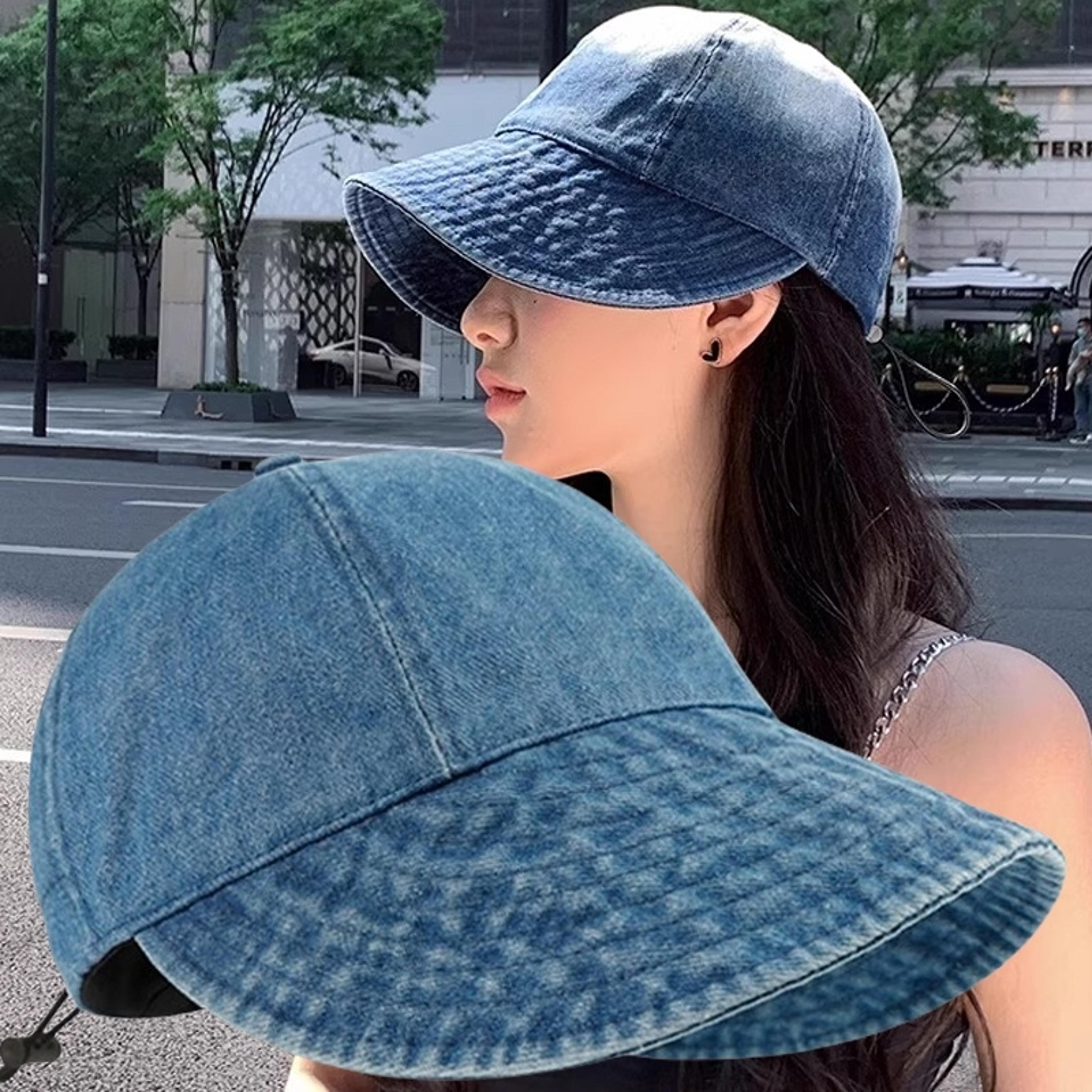 Foldable Wide Brim Sun Hat Adjustable Quick Dry Beach Fisherman Hat 1