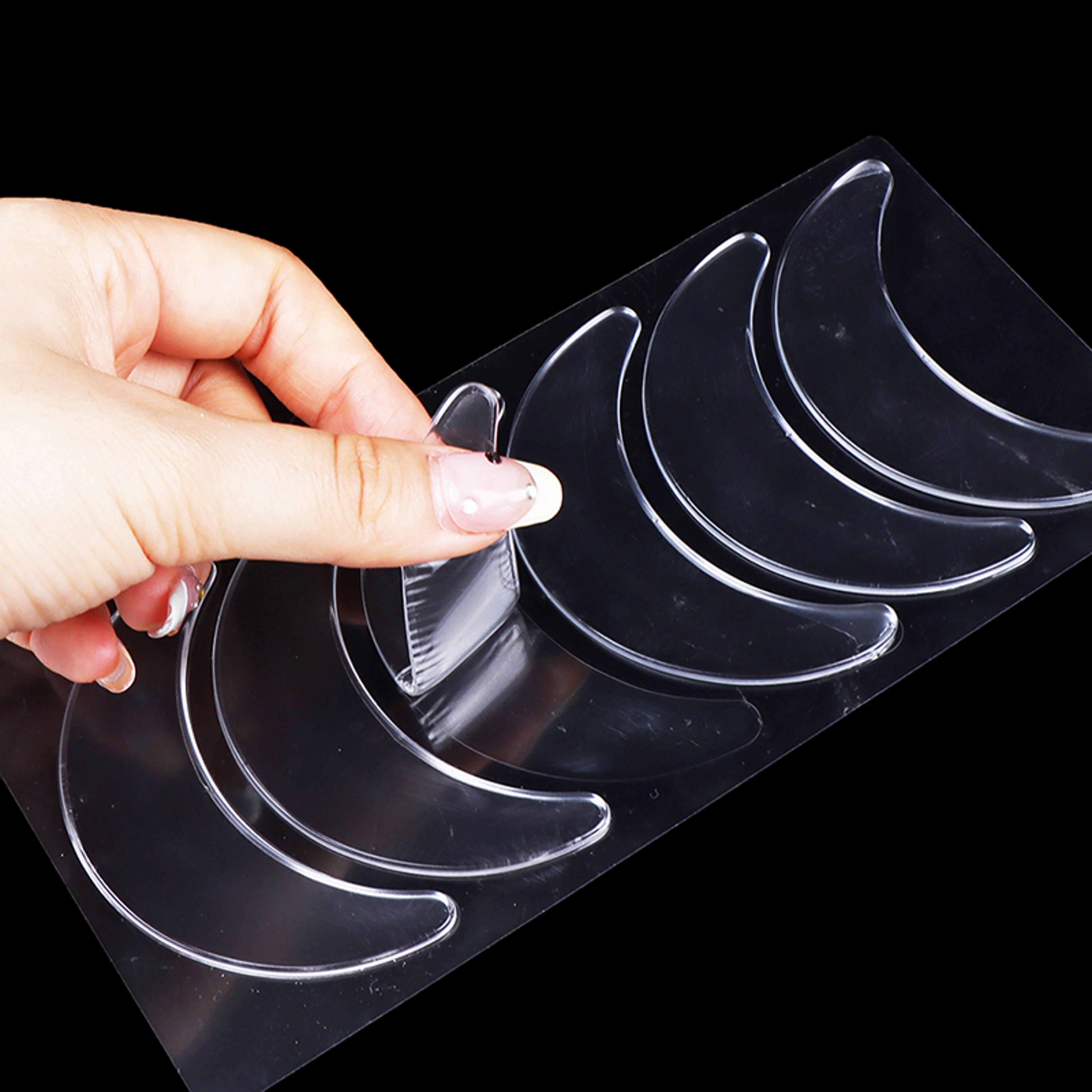 reusable silicone under eye patches waterproof anti wrinkle eye pads for smoother looking skin