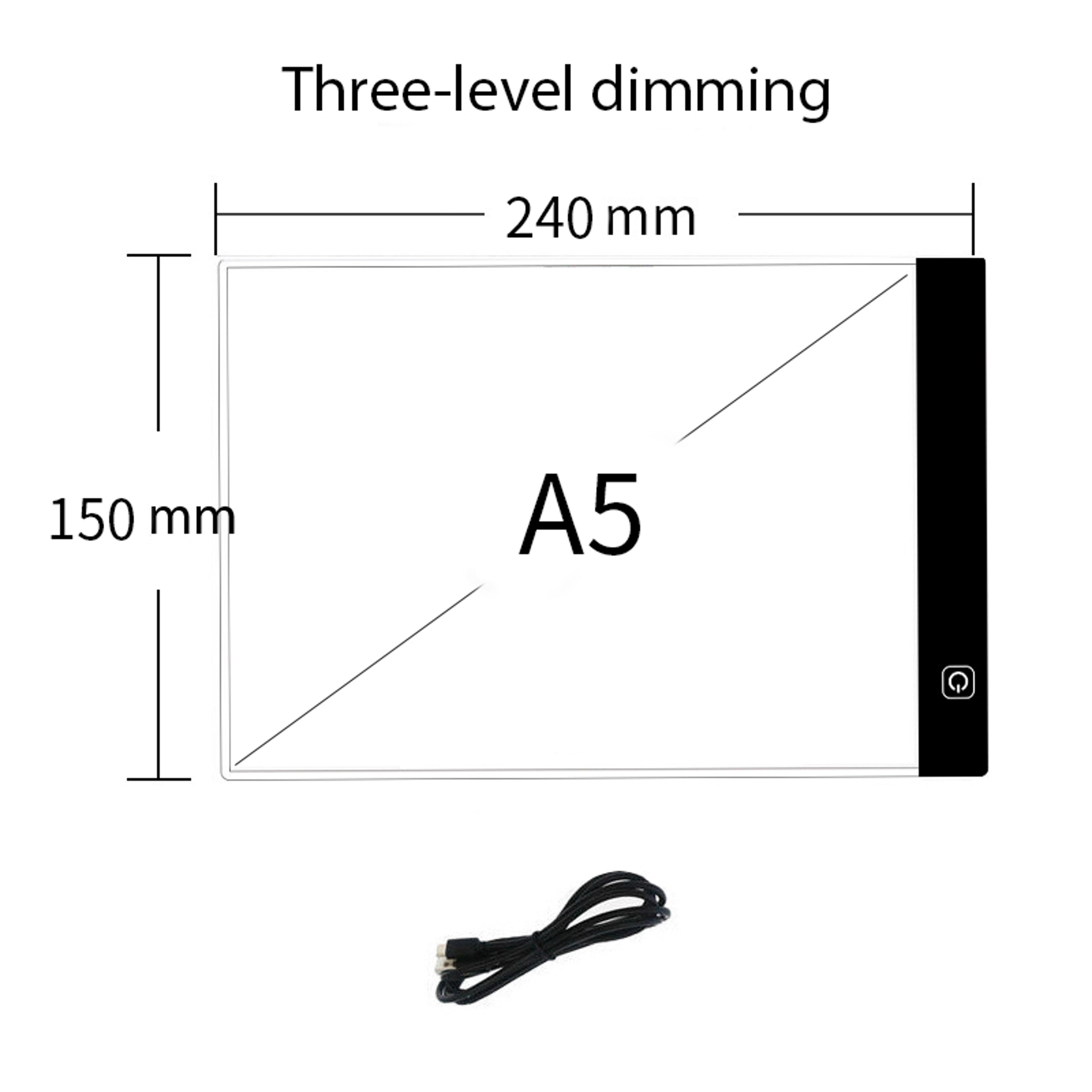 LED Drawing Pad For Kids Dimmable Tracing Light Board For Creative Learning 7