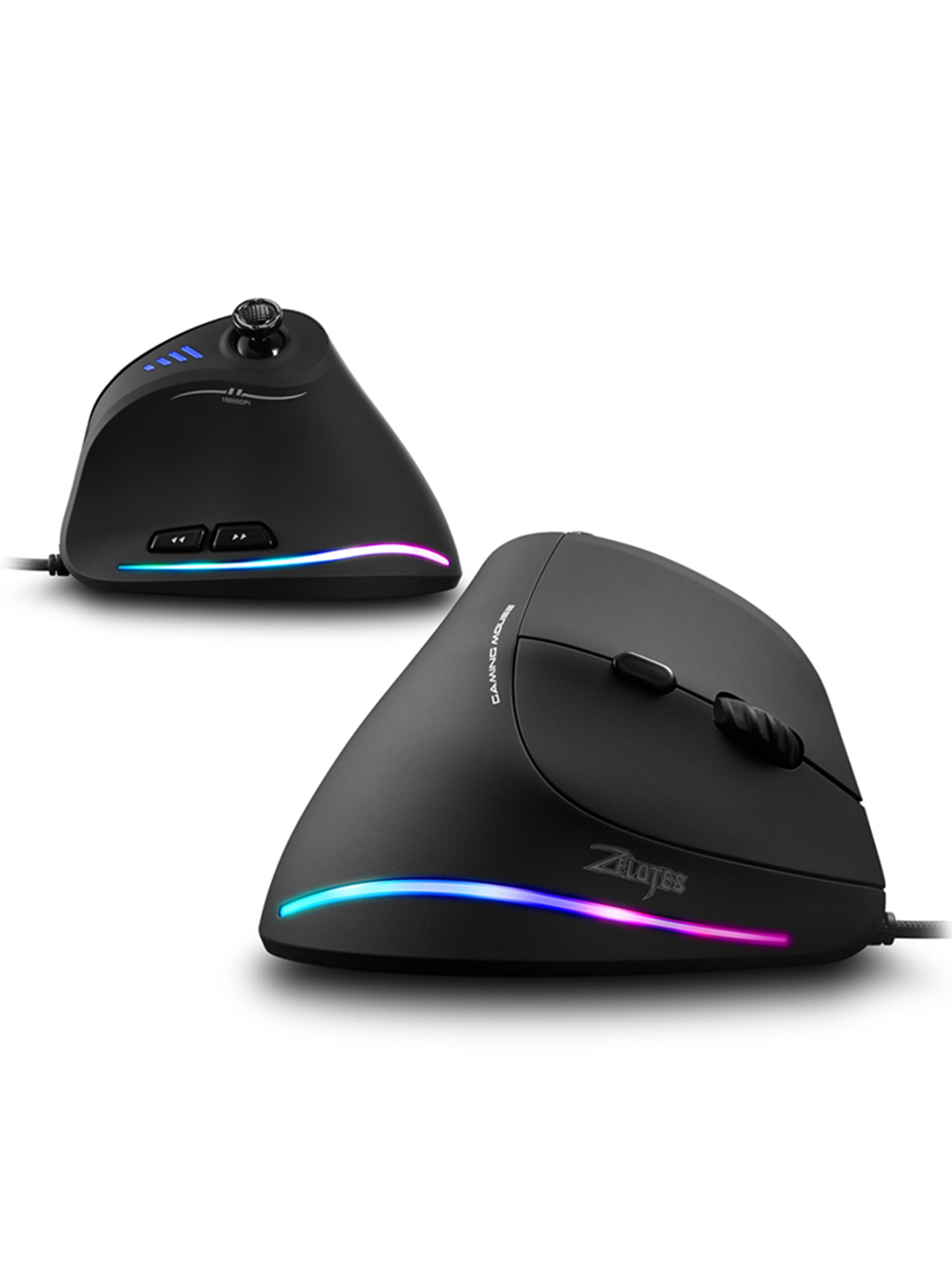 Ergonomic Vertical Gaming Mouse DPI RGB Programmable Mouse 4