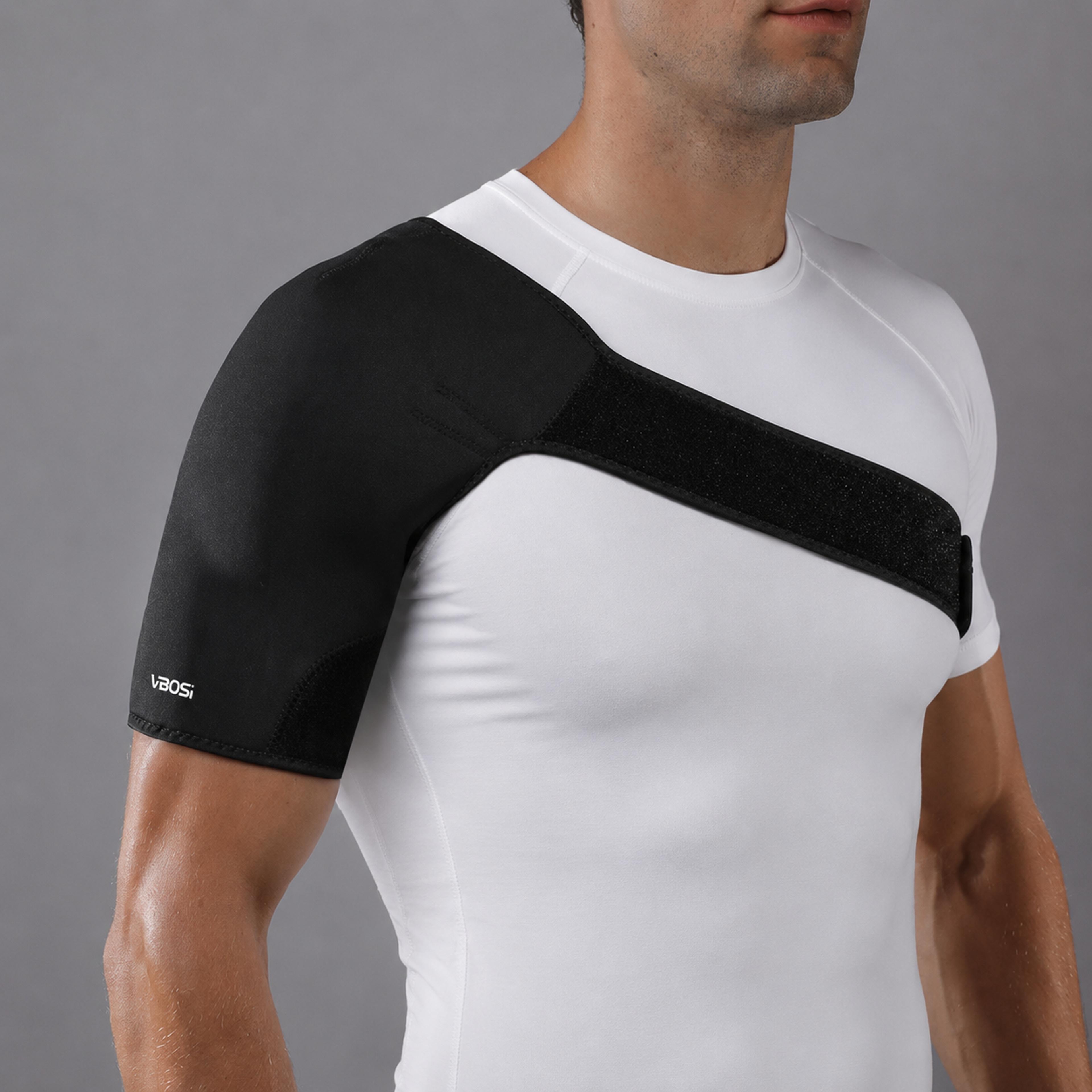 Breathable Adjustable Shoulder Support Brace Rotator Cuff Support For Men And Women 1