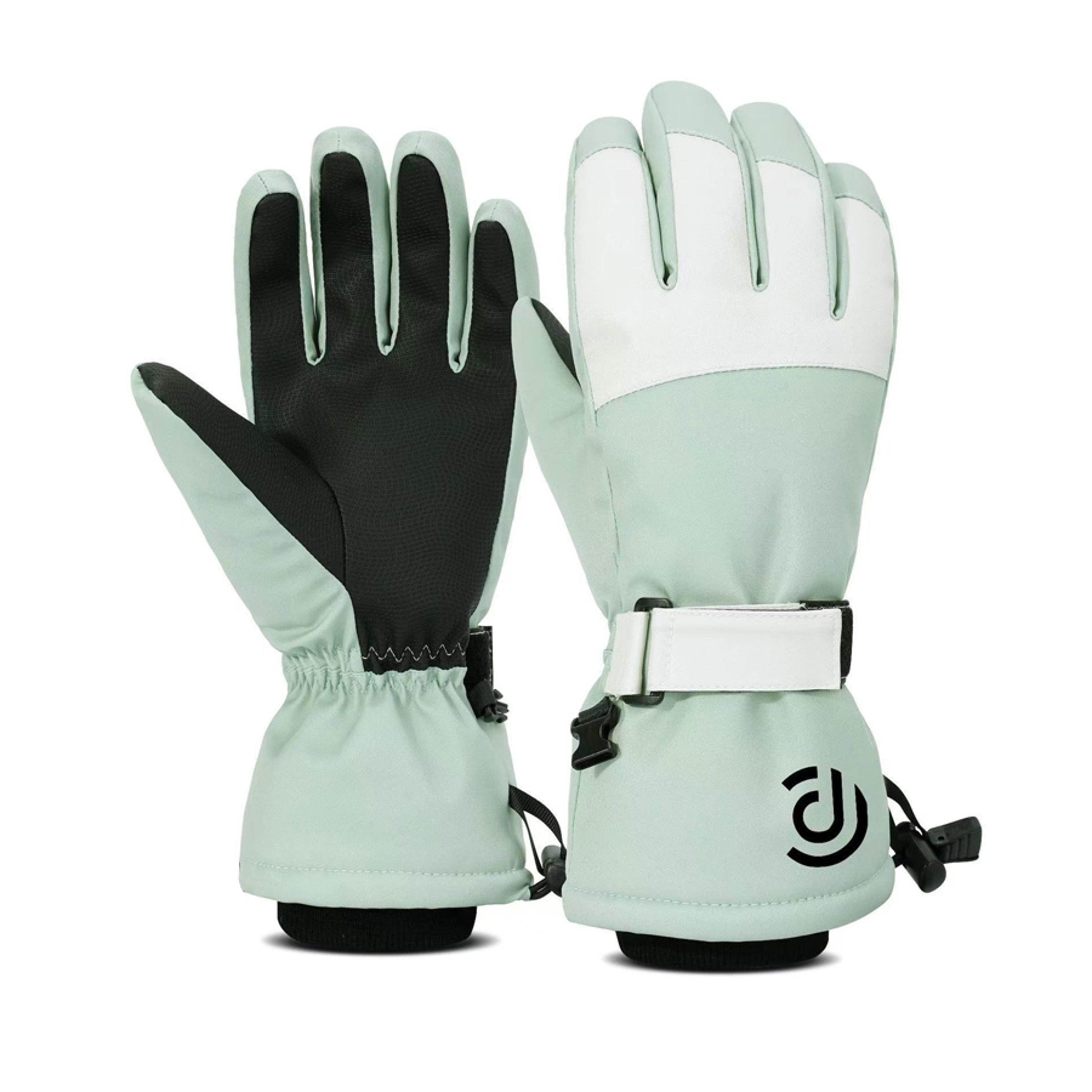 Waterproof Touchscreen Ski Gloves For Men And Women Windproof Warm Snowboard Gloves 2
