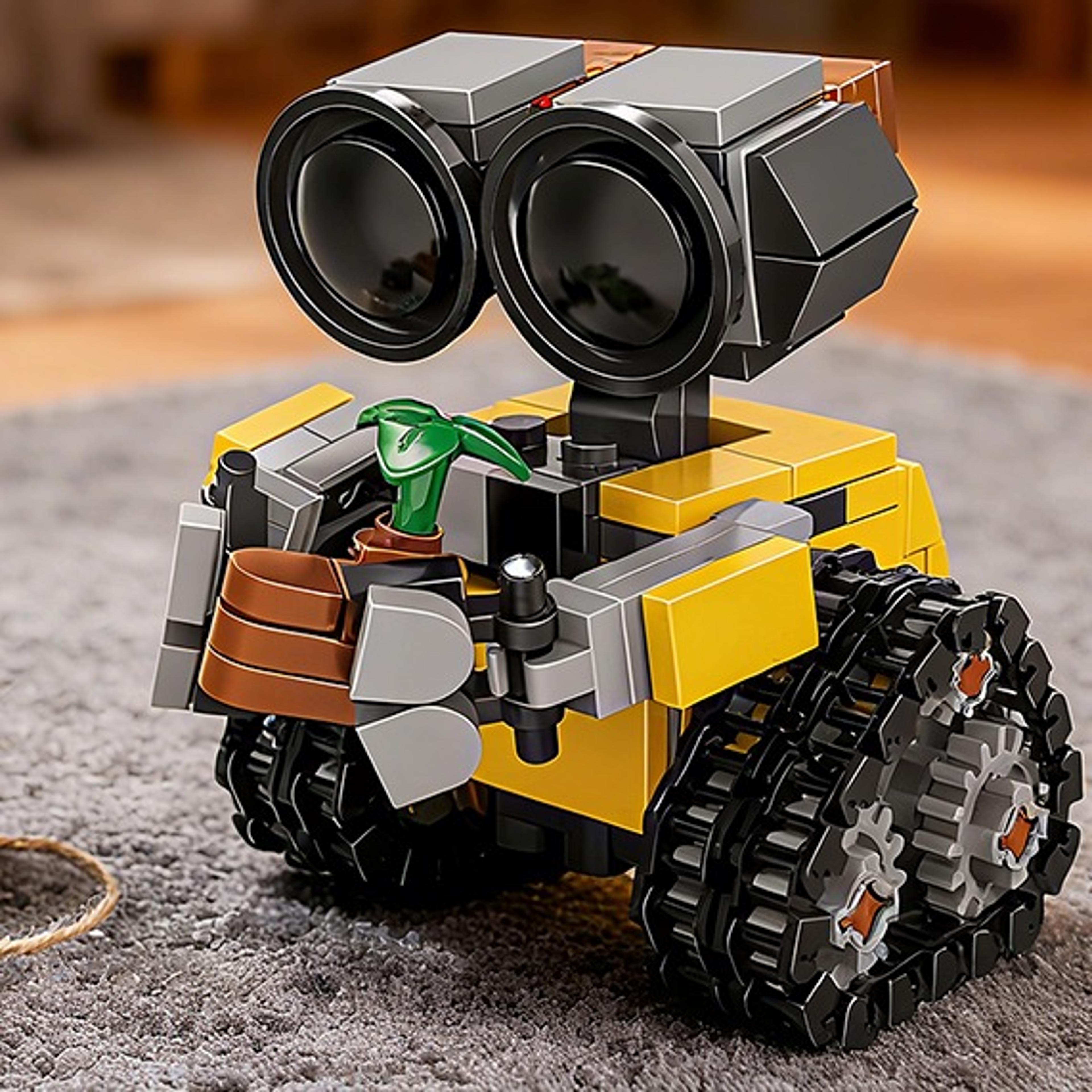 Mini Robot Building Blocks Sci Fi Tracked Robot Building Kitjpg