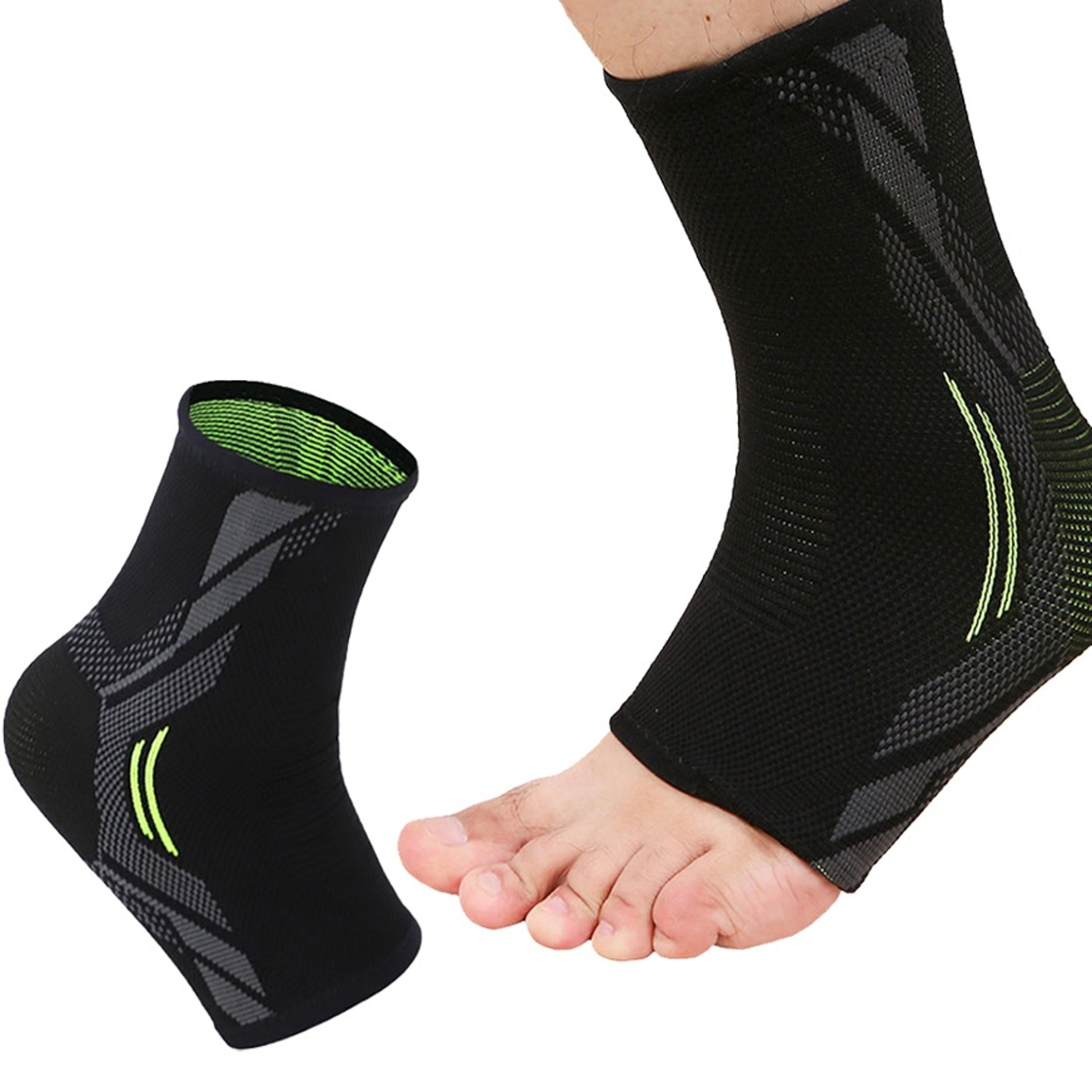 knitted ankle compression sleeve for basketball football cycling volleyball and tennis