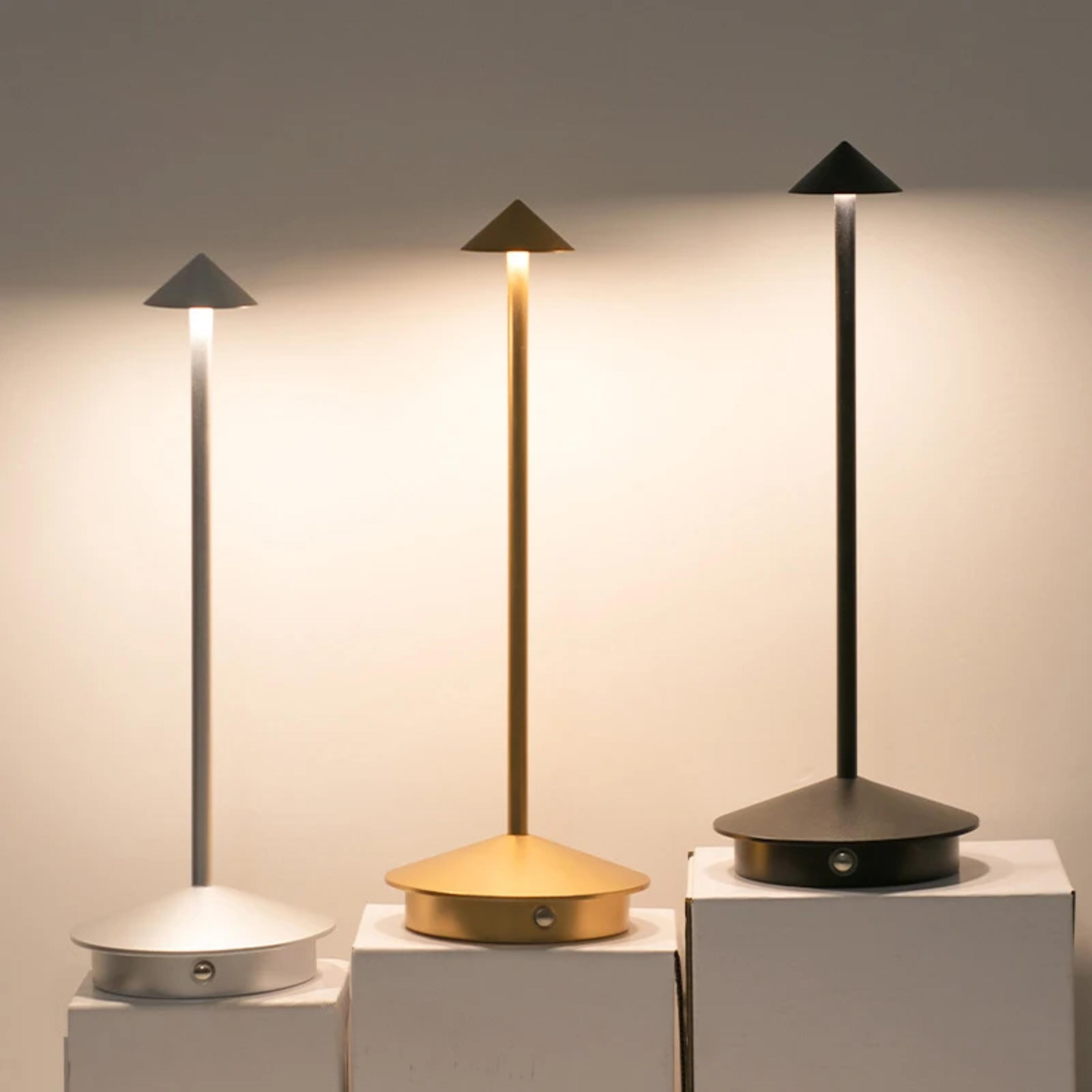 Rechargeable LED Table Lamp With Touch Control Three Color Temperatures And Stepless Dimming 5