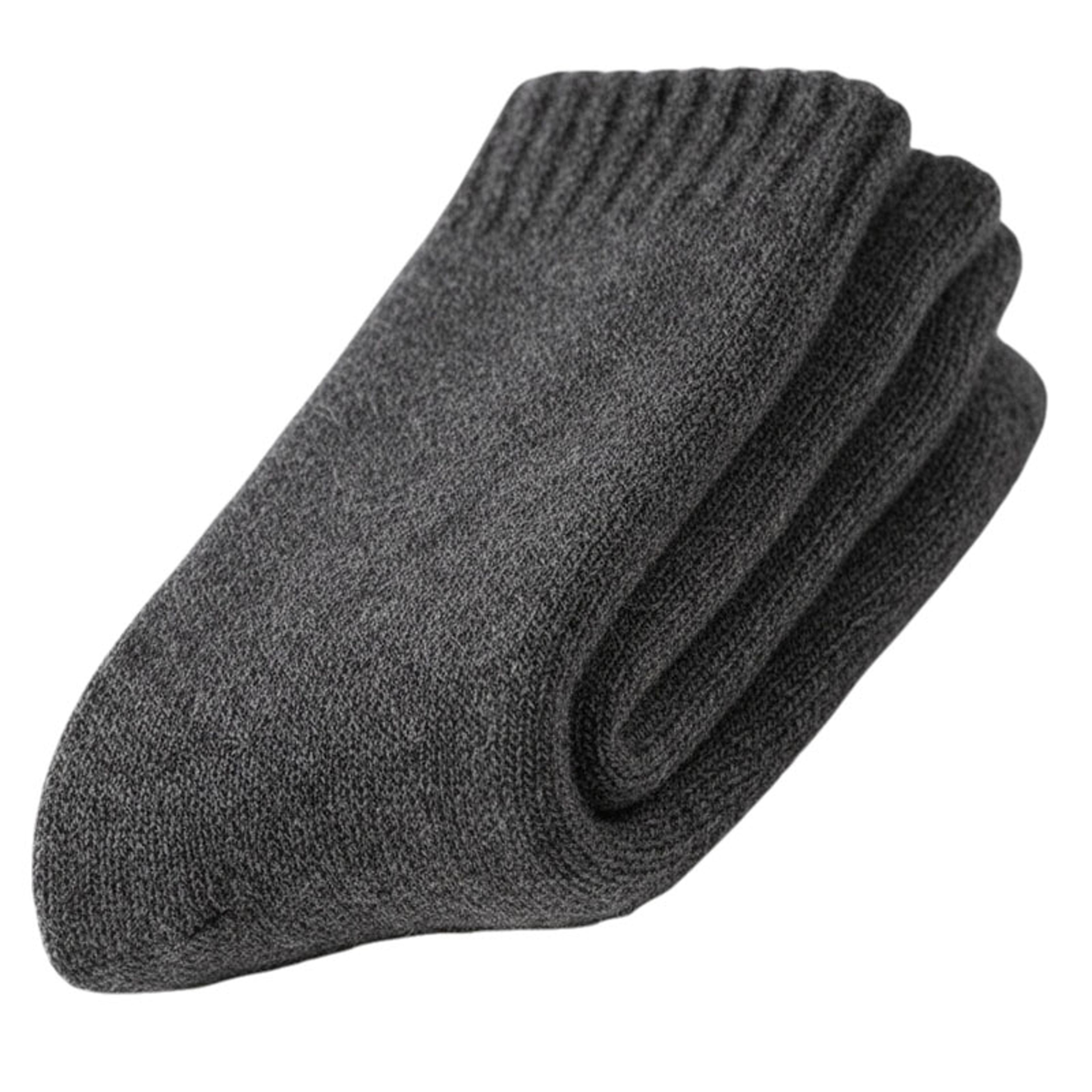 Unisex Thick Wool Winter Socks Solid Color Cold Weather Terry Socks 6