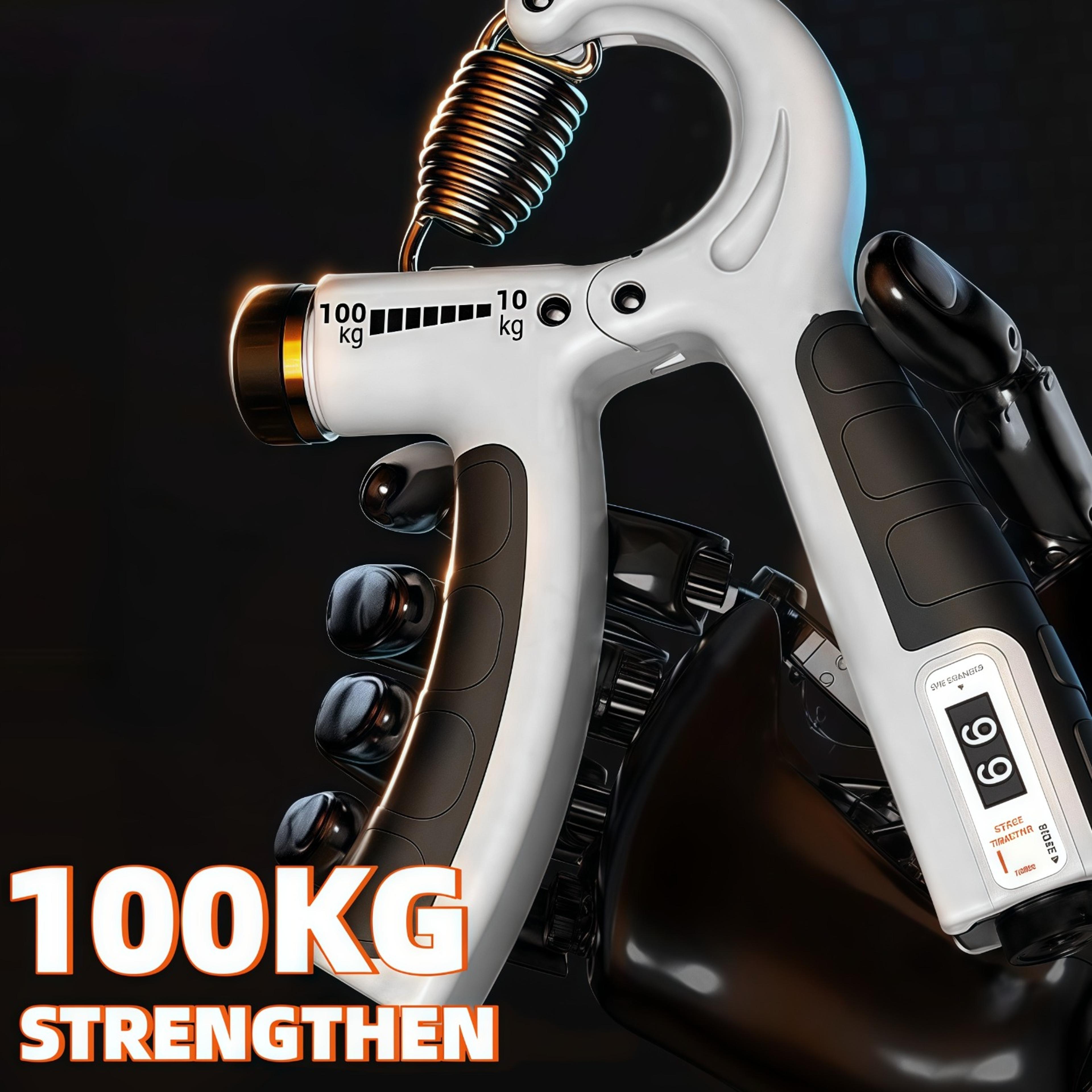 adjustable hand grip strength trainer for hand and forearm strength training