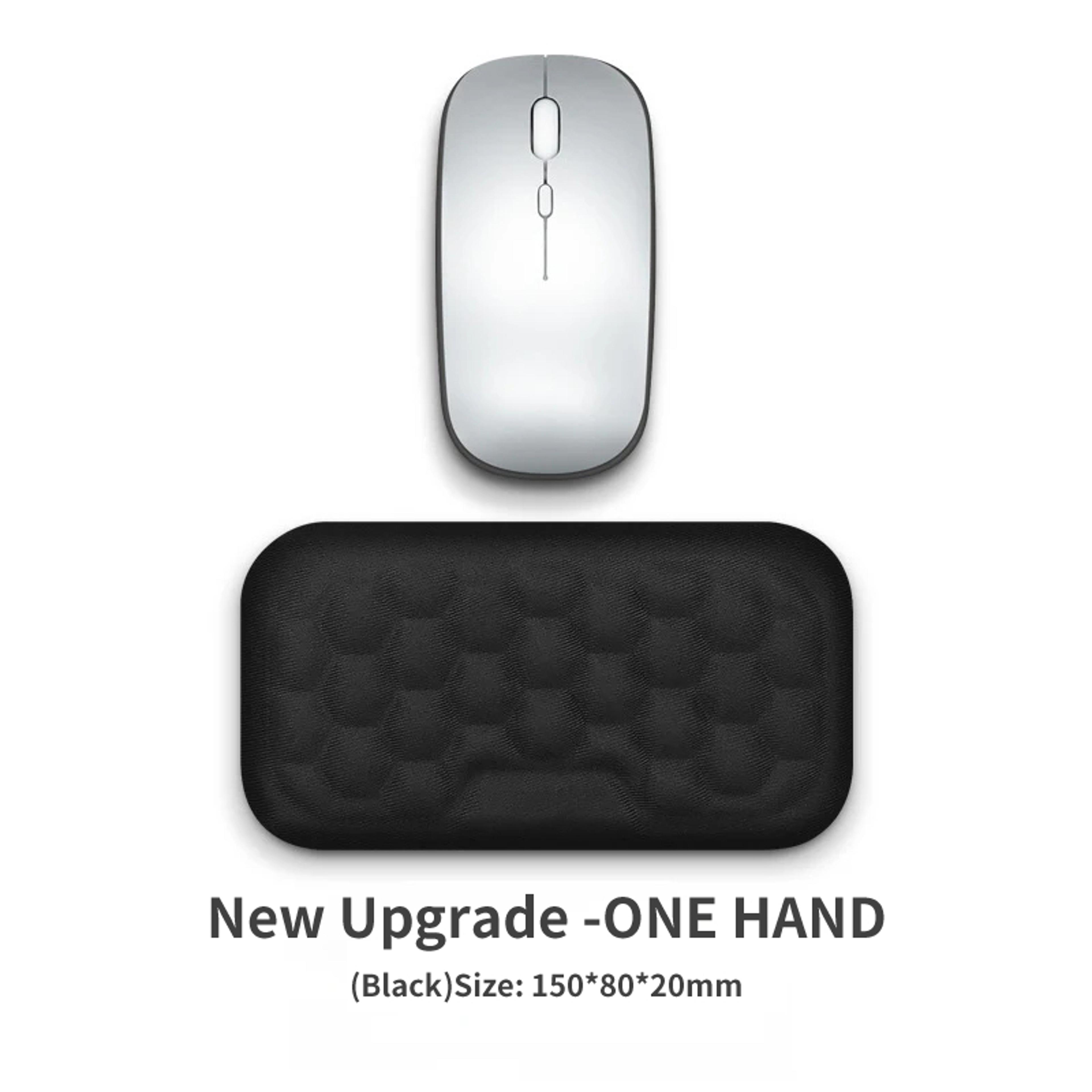 Memory Foam Keyboard And Mouse Wrist Rest Pad With Fabric Surface 5