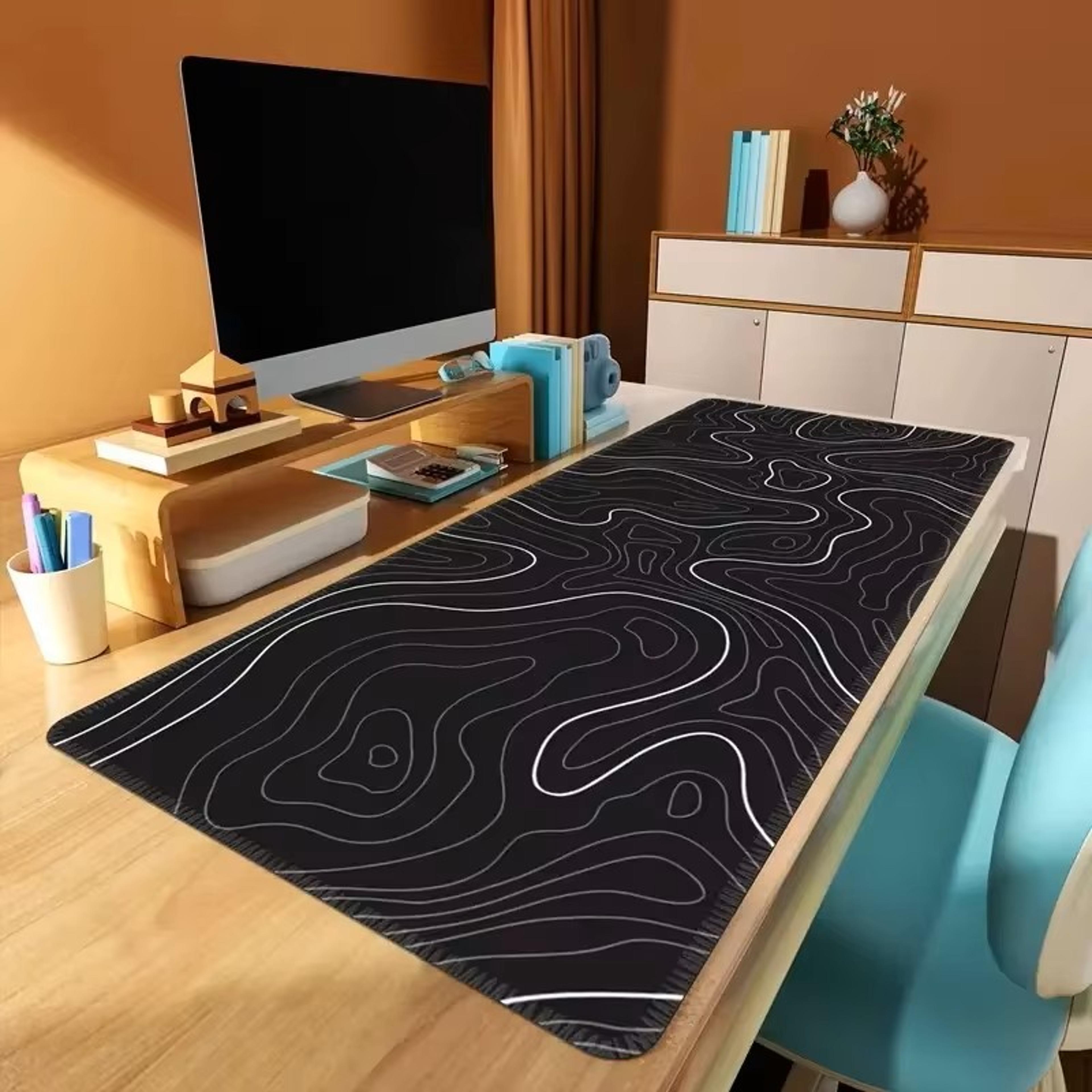 Extra Large Gaming Mouse Pad With Stitched Edges And Anti Slip Rubber Backing 4