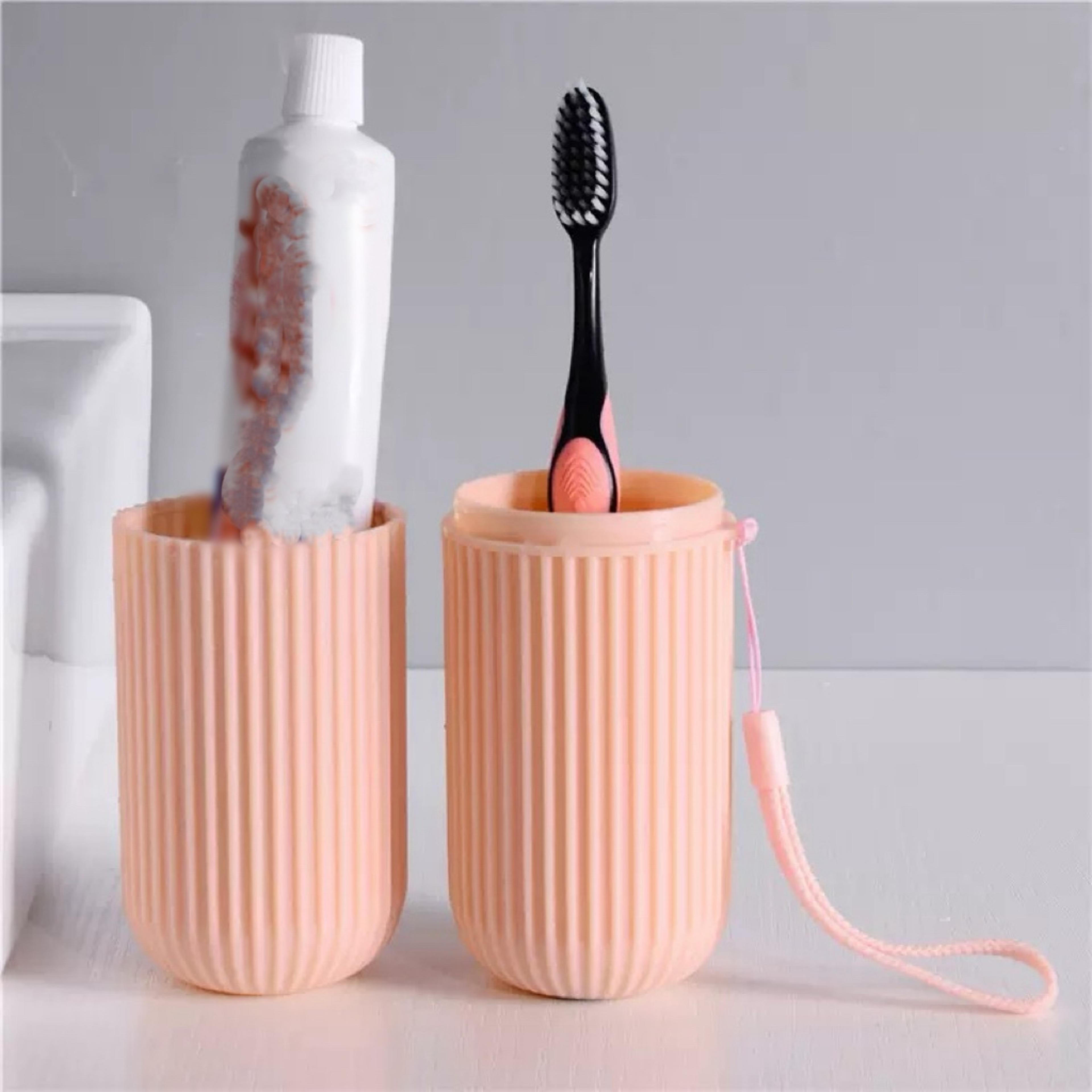 Portable Toothbrush And Toothpaste Travel Case Waterproof PVC Storage Holder 8
