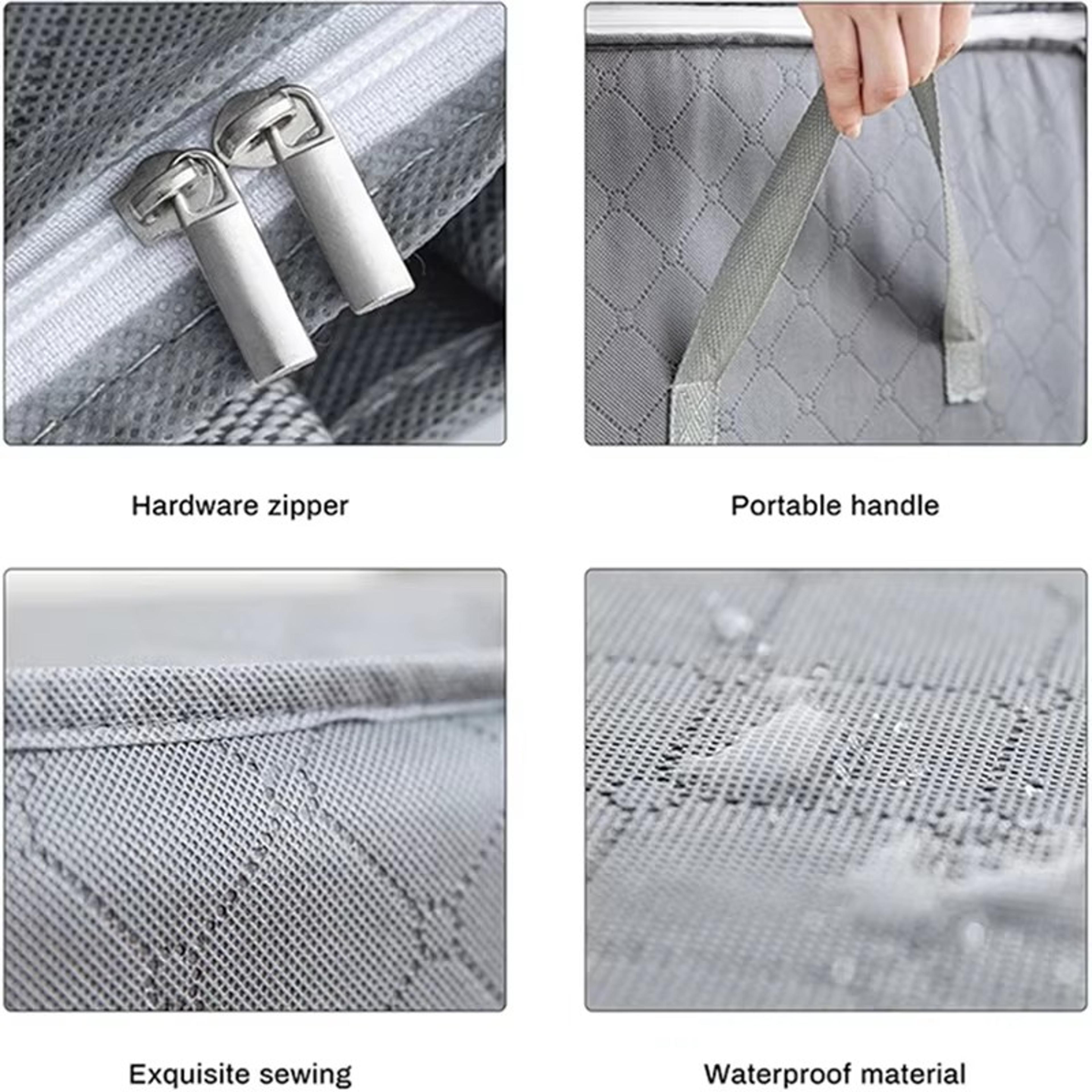 Foldable Non Woven Storage Bag Reusable Large Capacity Closet Organizer Pouch 5