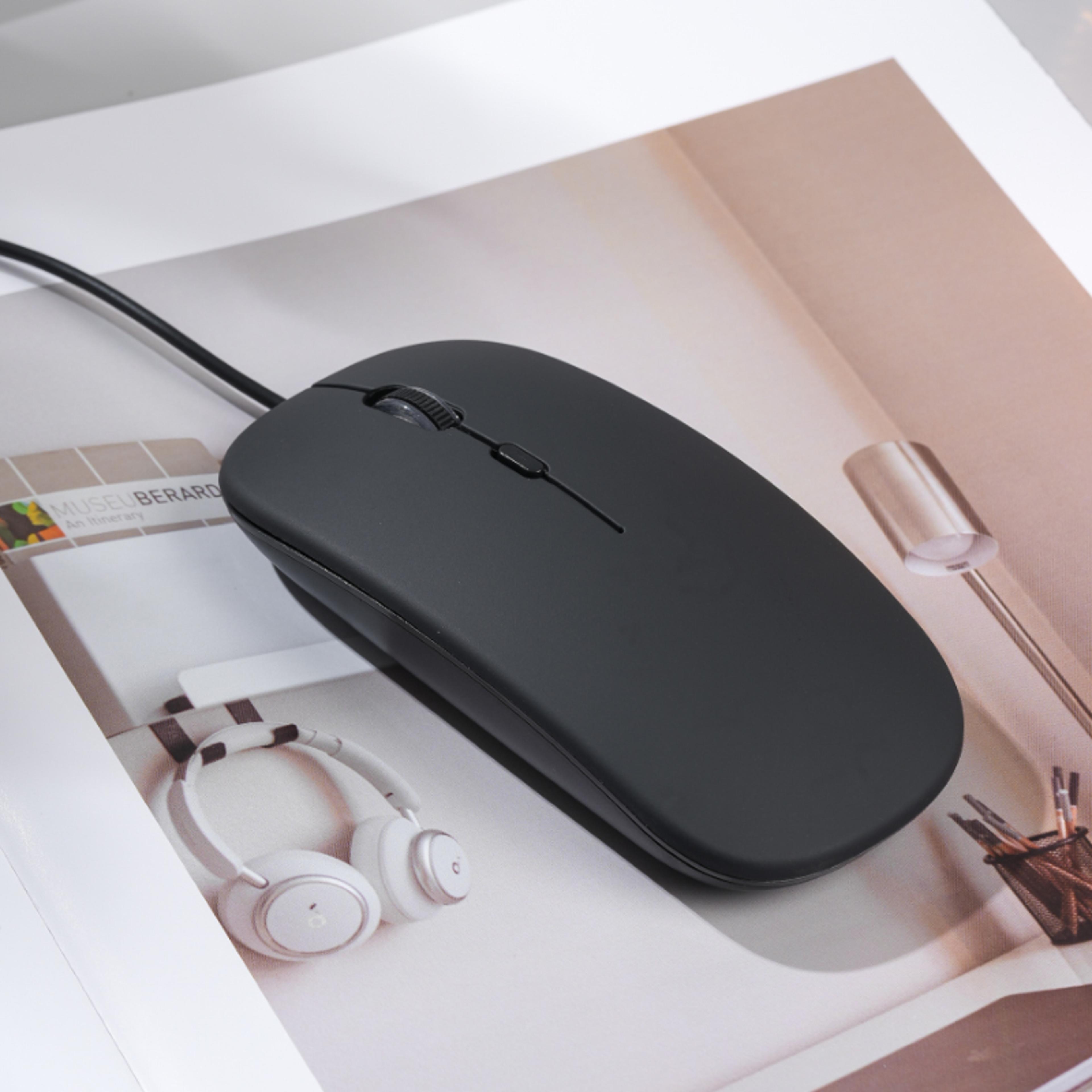 Wired Computer Mouse With Adjustable DPI And Silent Clicks 0