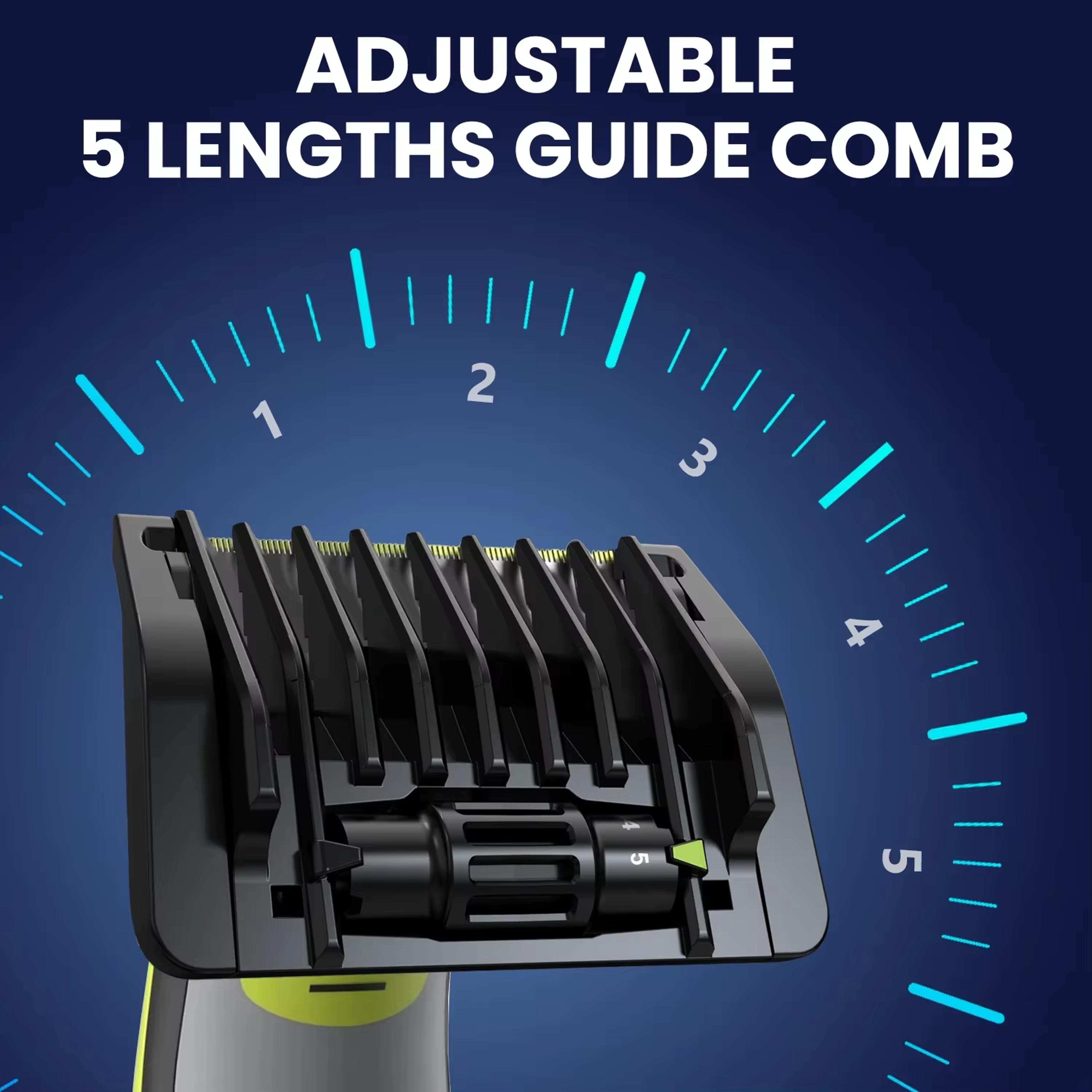 Adjustable Beard Trimmer Guide Comb For OneBlade Trimmers 3