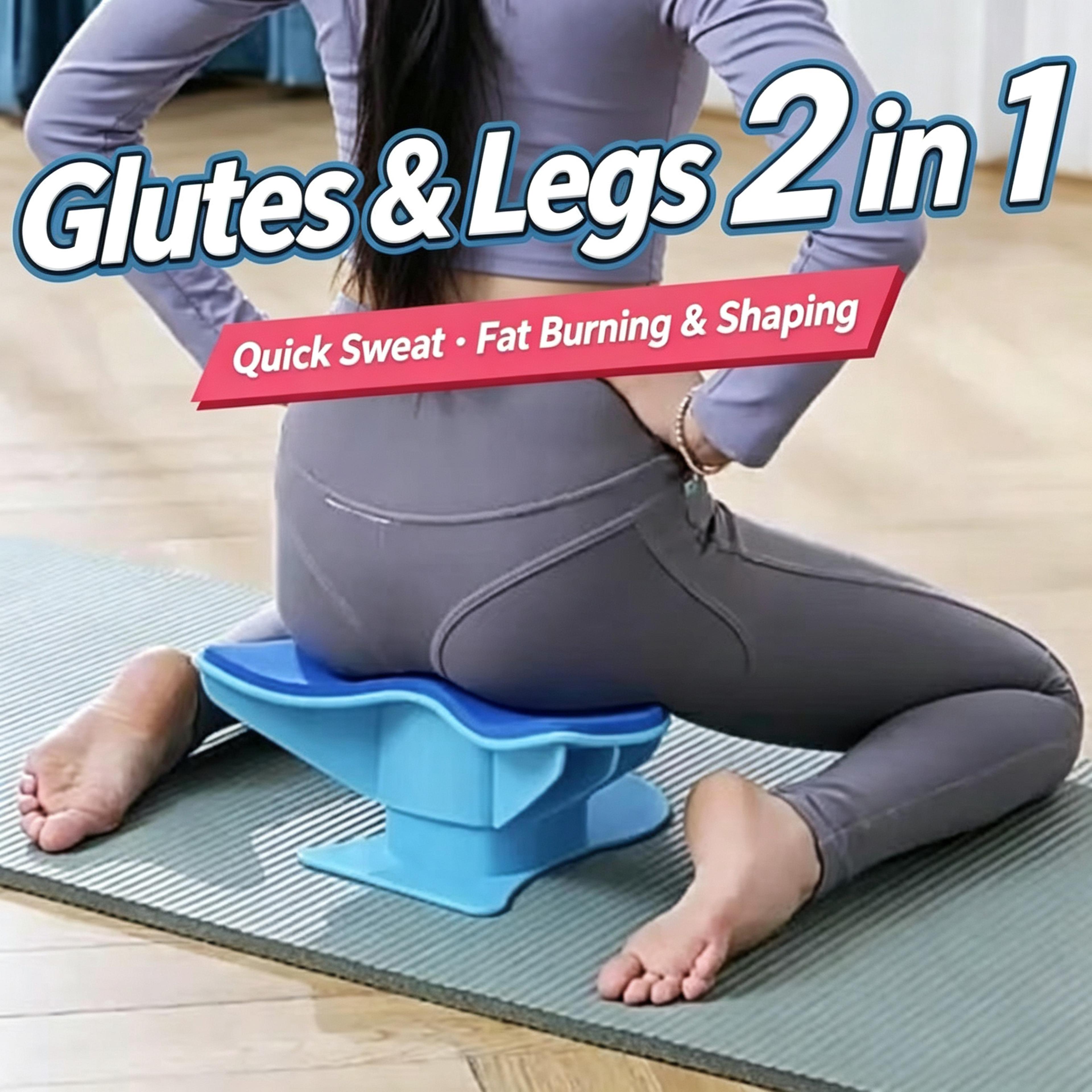 Hip Trainer And Pelvic Floor Exerciser With Massage Rollers For Women 4