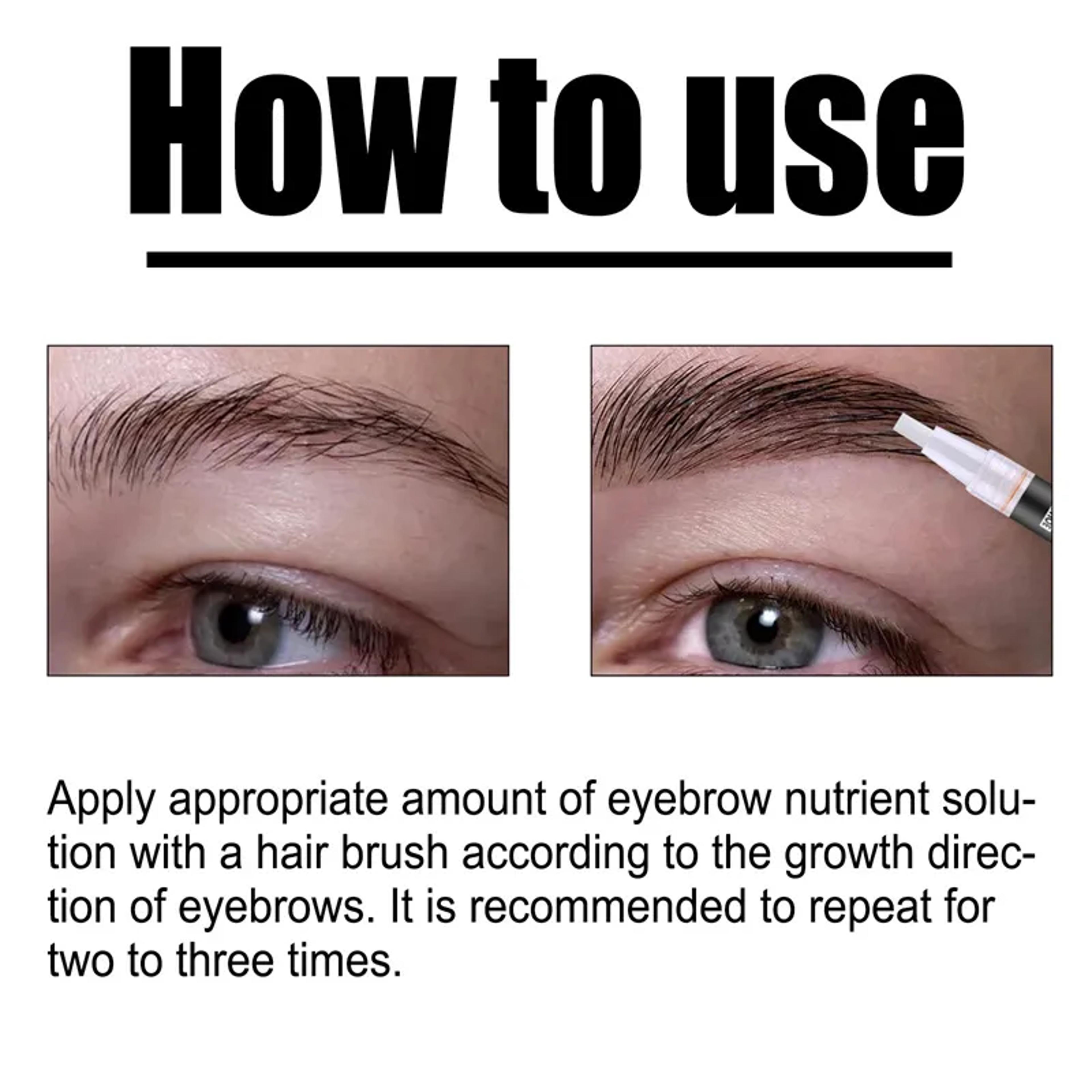 Natural Eyebrow And Eyelash Growth Serum Pen For Fuller LongerLooking Lashes 5