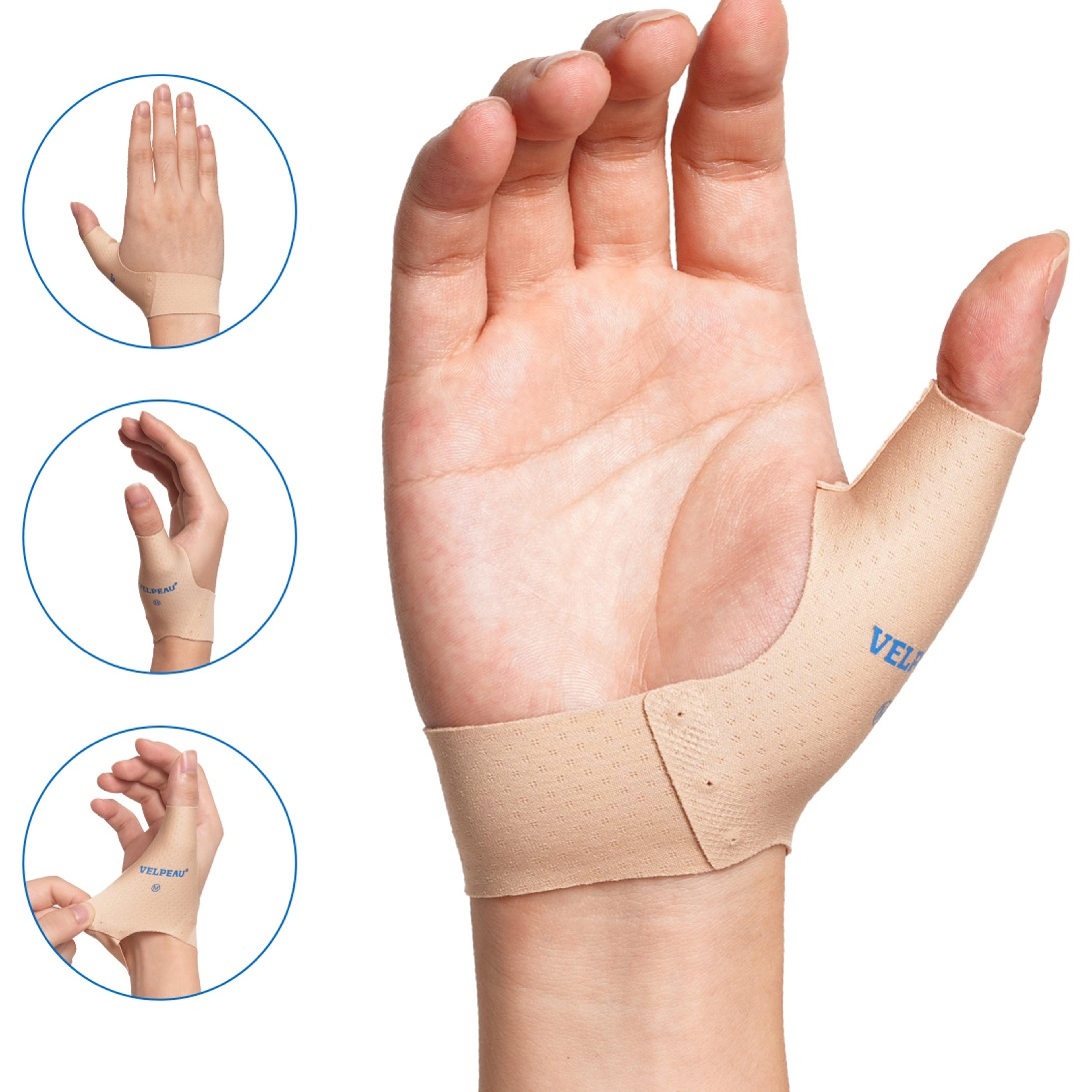 elastic thumb compression support sleeve for mild tenosynovitis