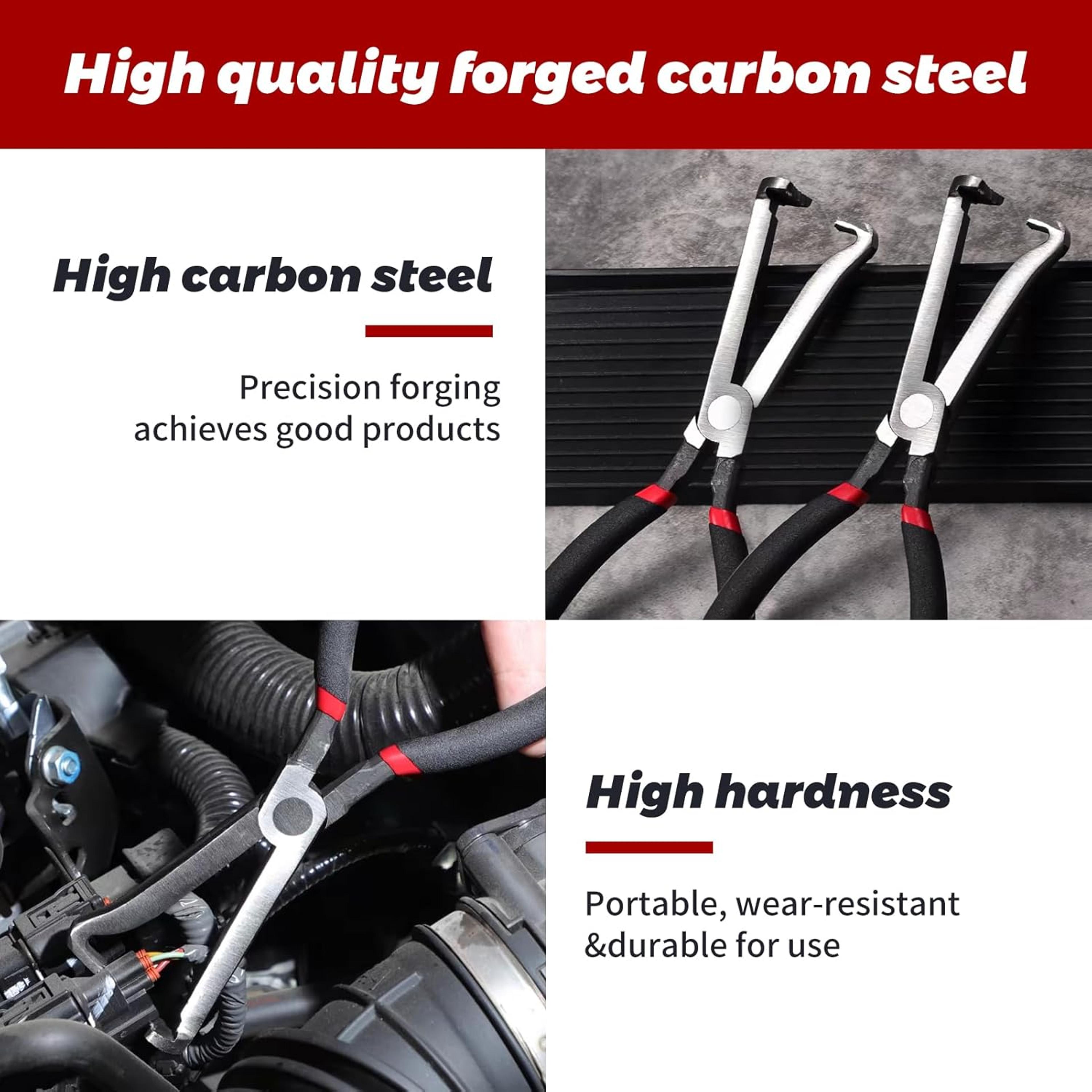 Heavy Duty Fuel Line Disconnect Pliers For Automotive Electrical Connectors 5
