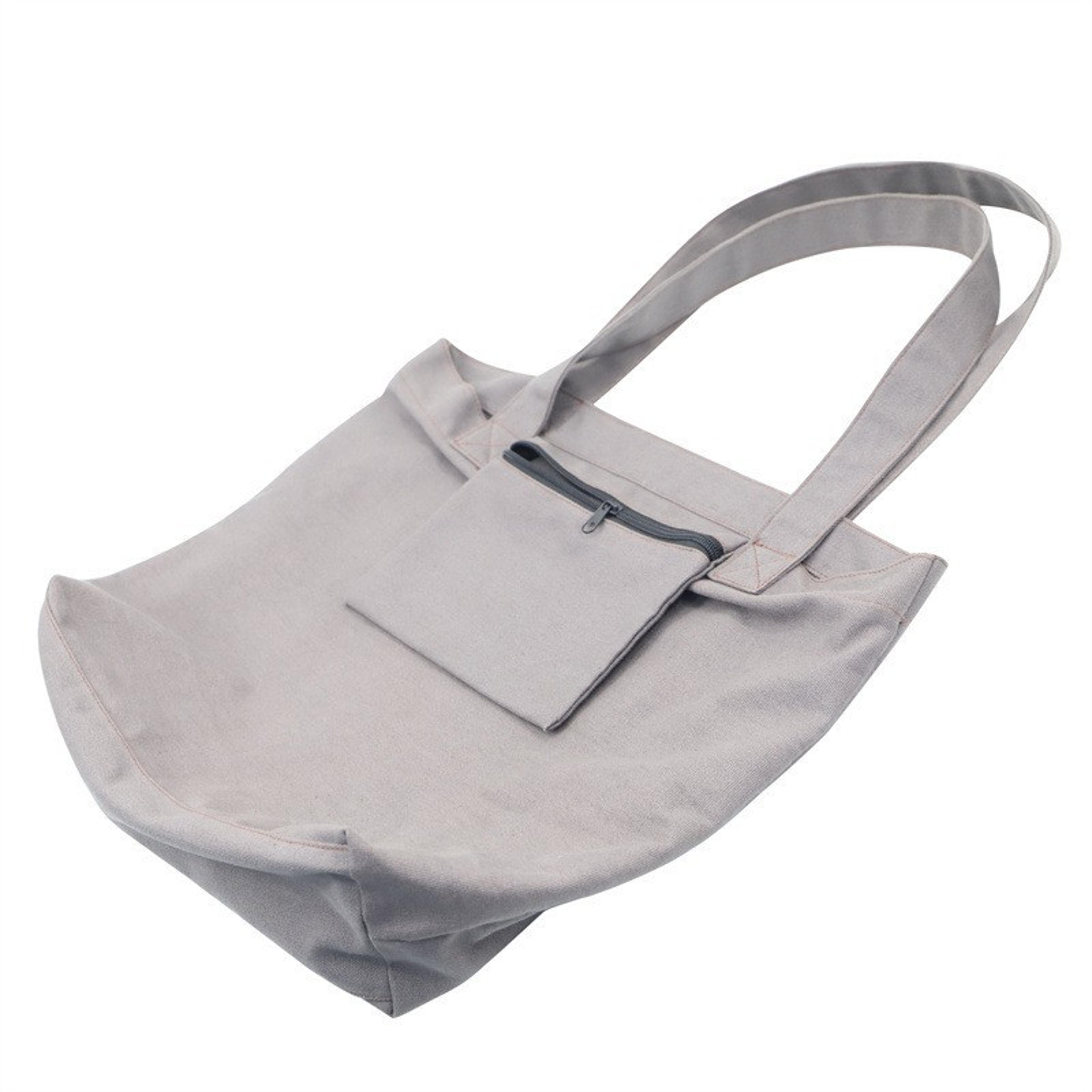 Portable Canvas Yoga Mat Bag Large Capacity Yoga Mat Carrier With Adjustable Shoulder Strap 6