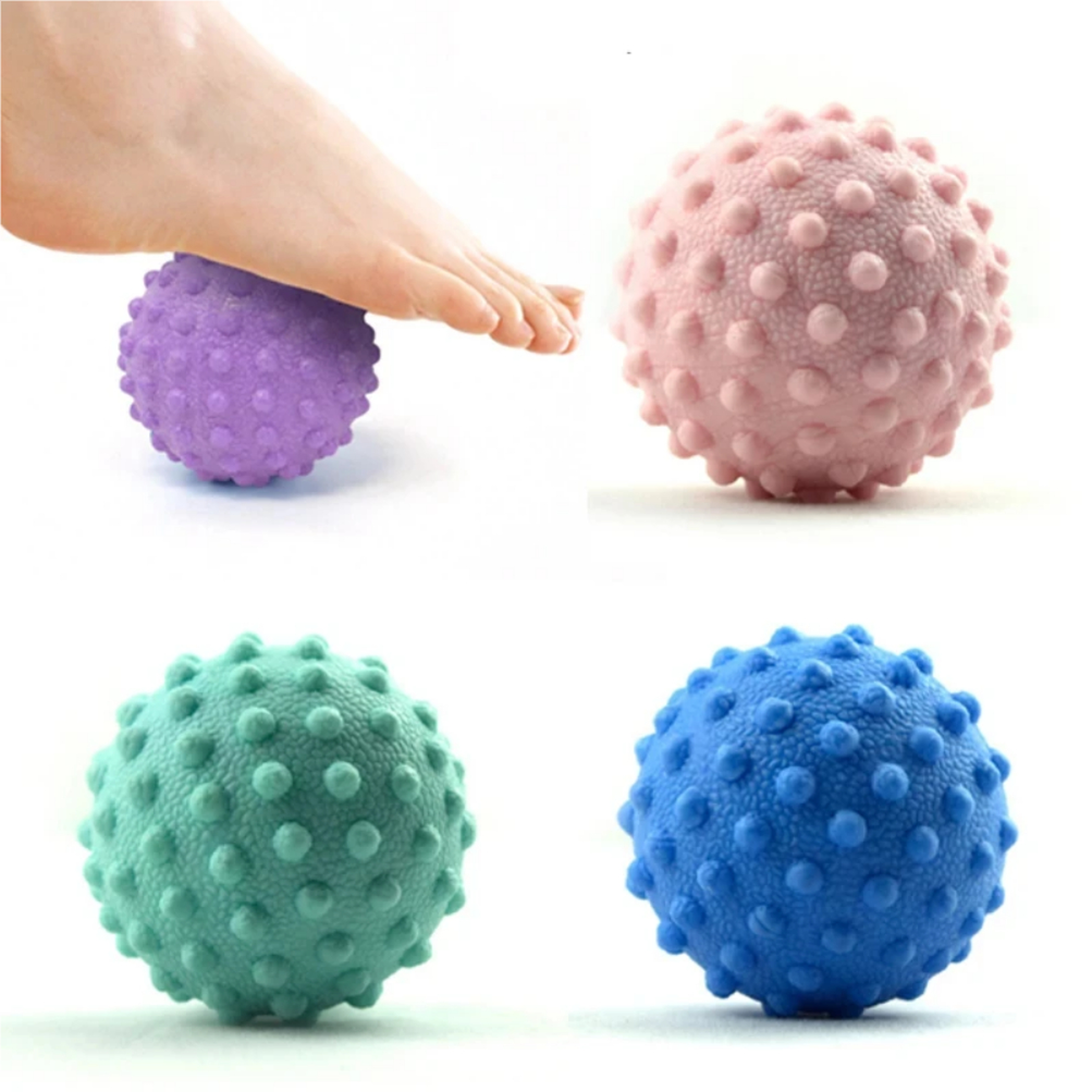 Spiky Massage Ball For Trigger Point Massage  Plantar Fasciitis Relief 6