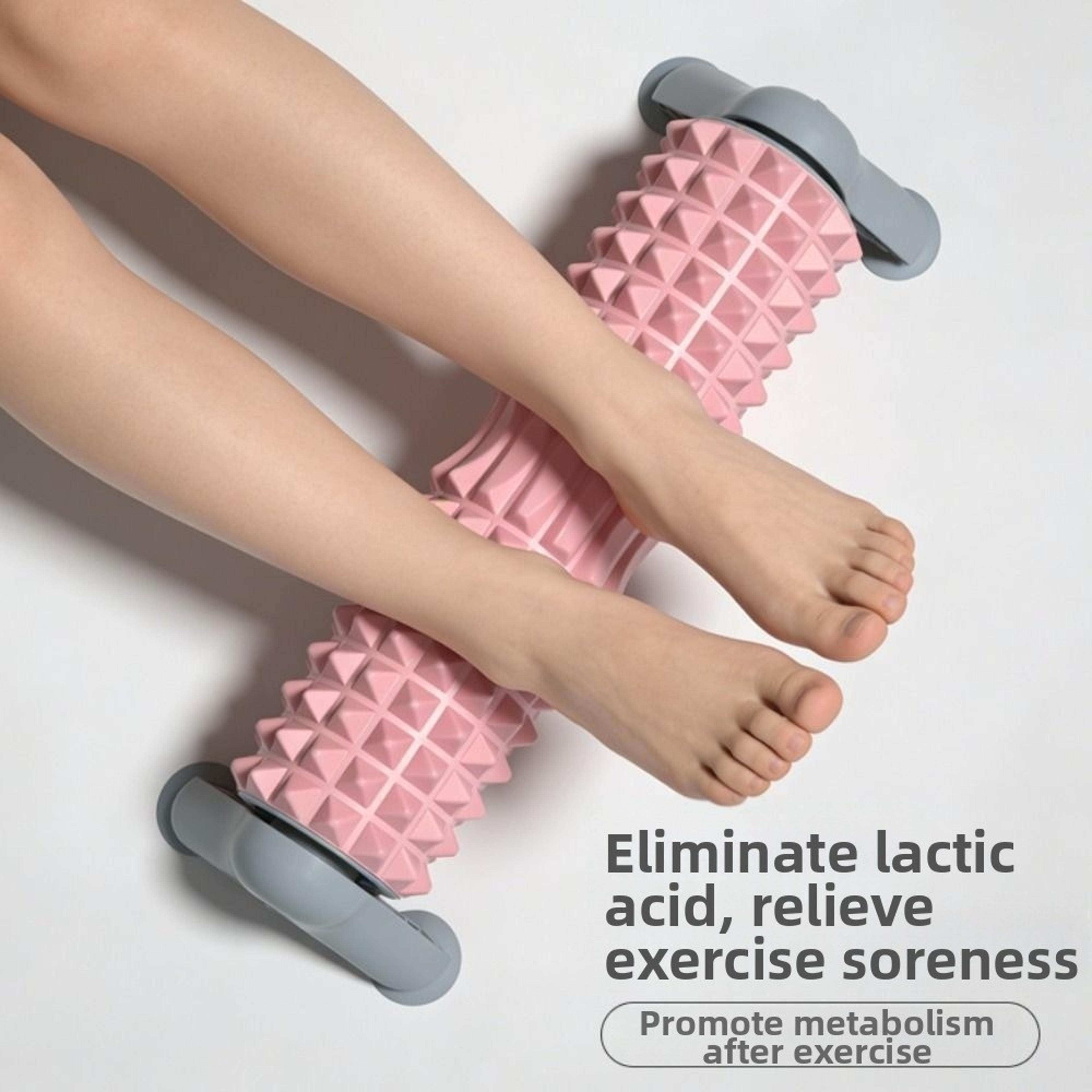 Suction Base Foam Roller For Deep Tissue Muscle Relief 4