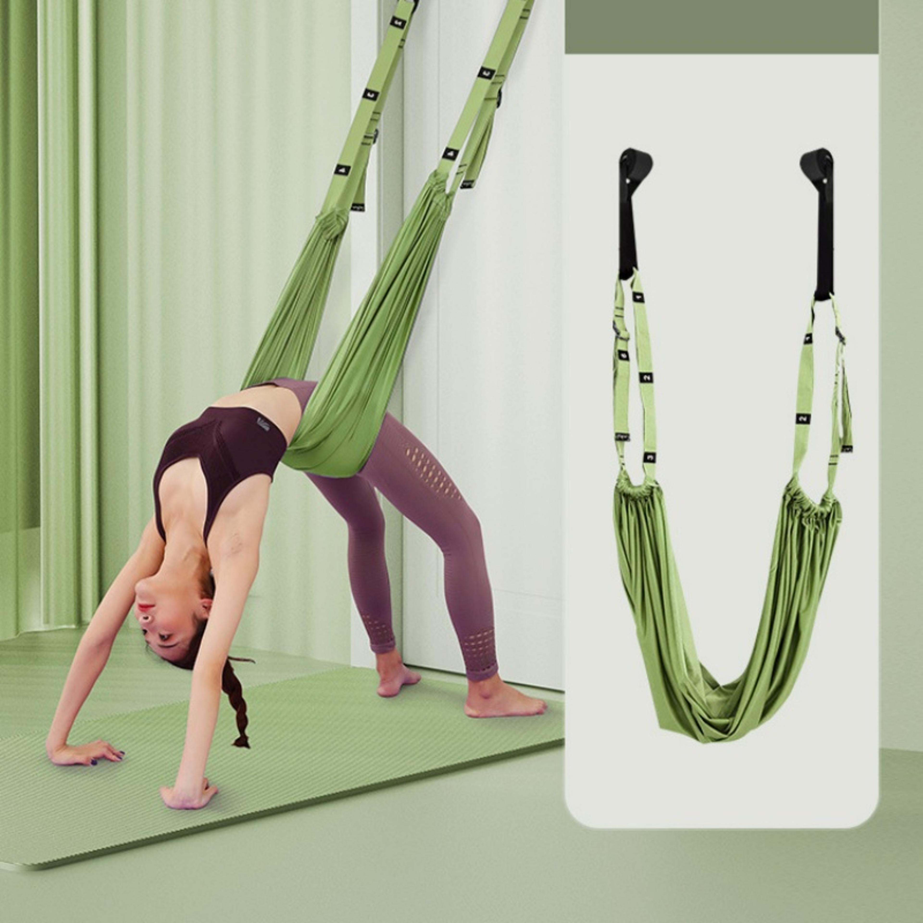 Door Yoga Trainer Stretching Strap For Back Flexibility  Home Fitness 1