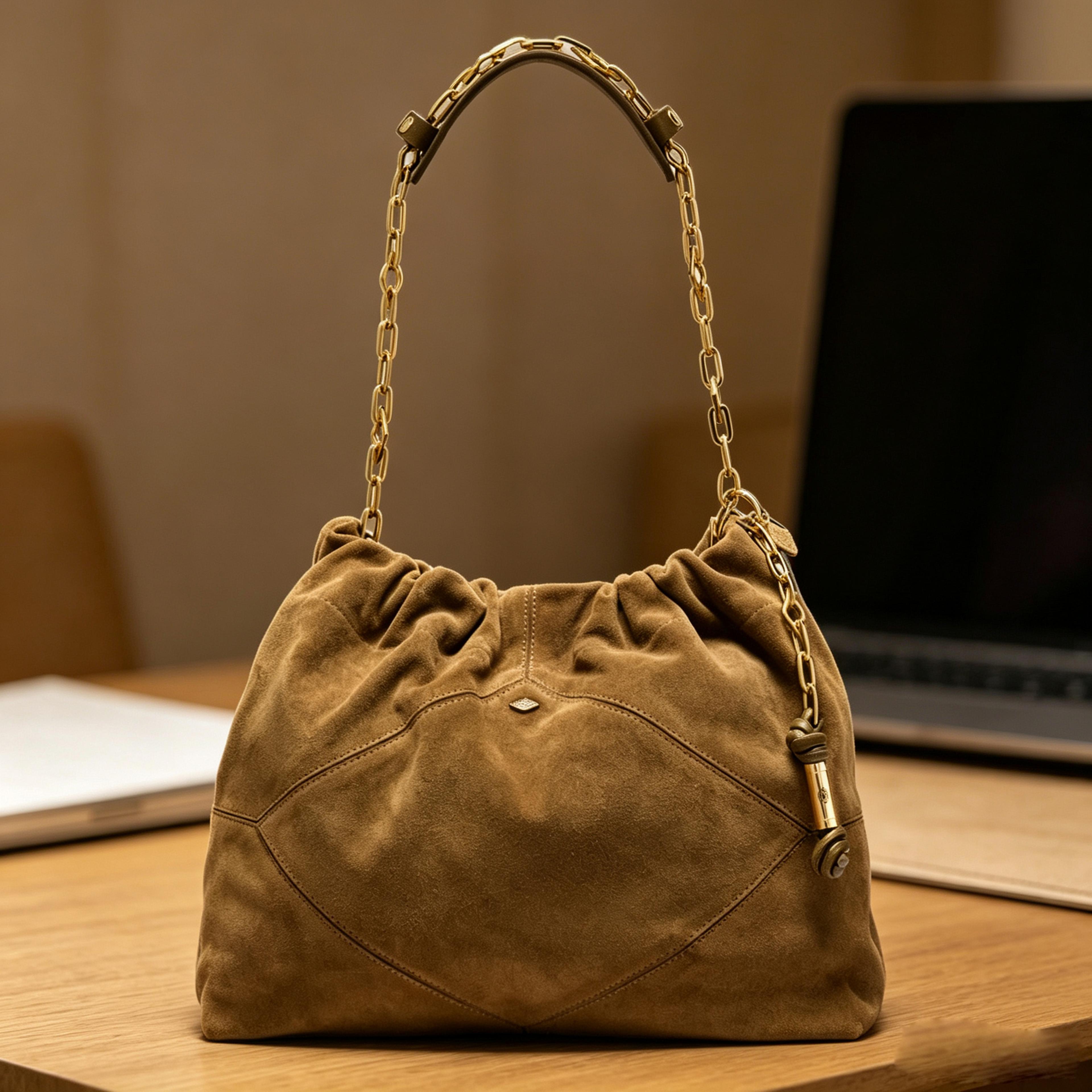 Elegant Womens Shoulder Bag Large Bucket Tote Purse For Everyday Style 9