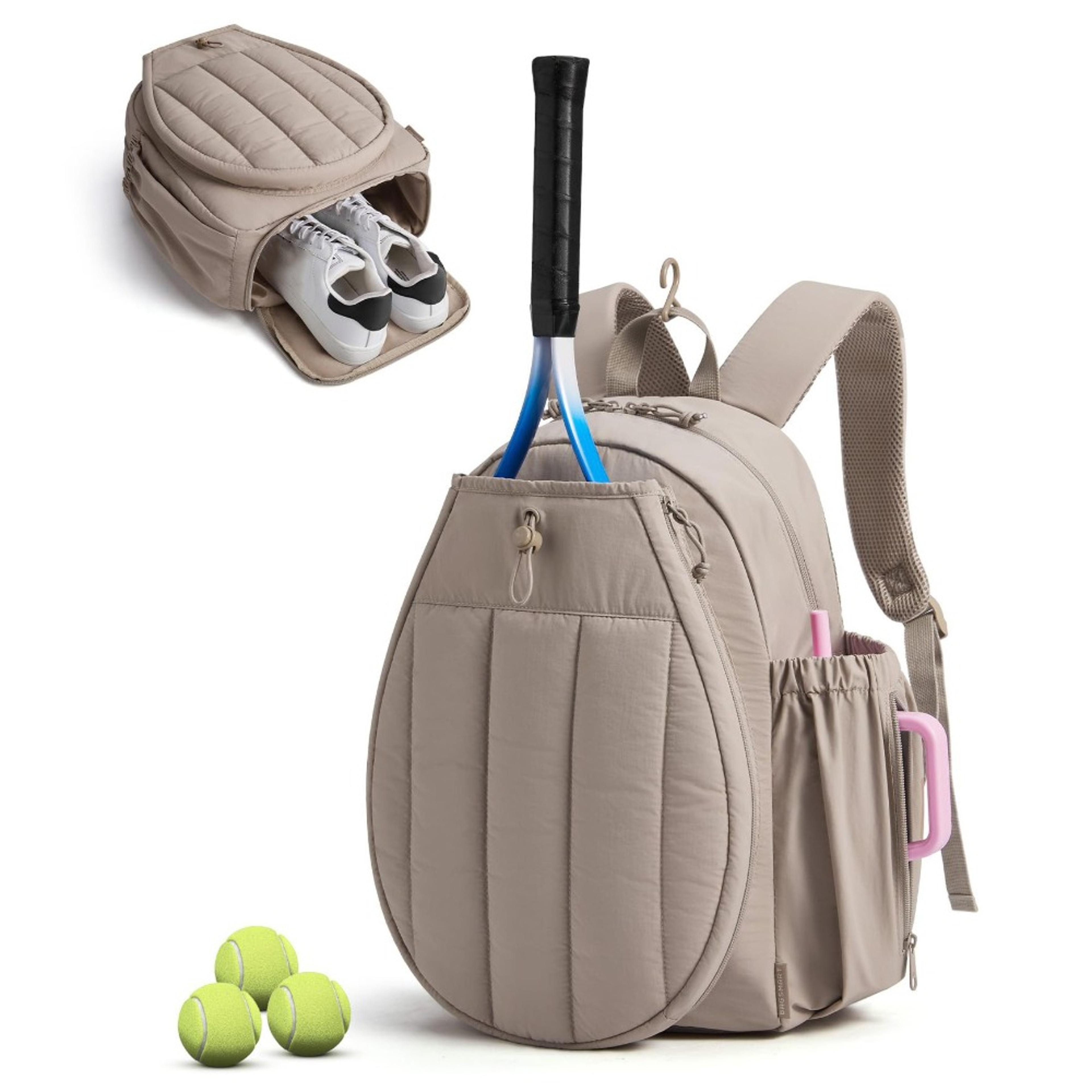 Tennis Backpack Waterproof Tennis Racket Bag For Pickleball Gym  Everyday Sports 2
