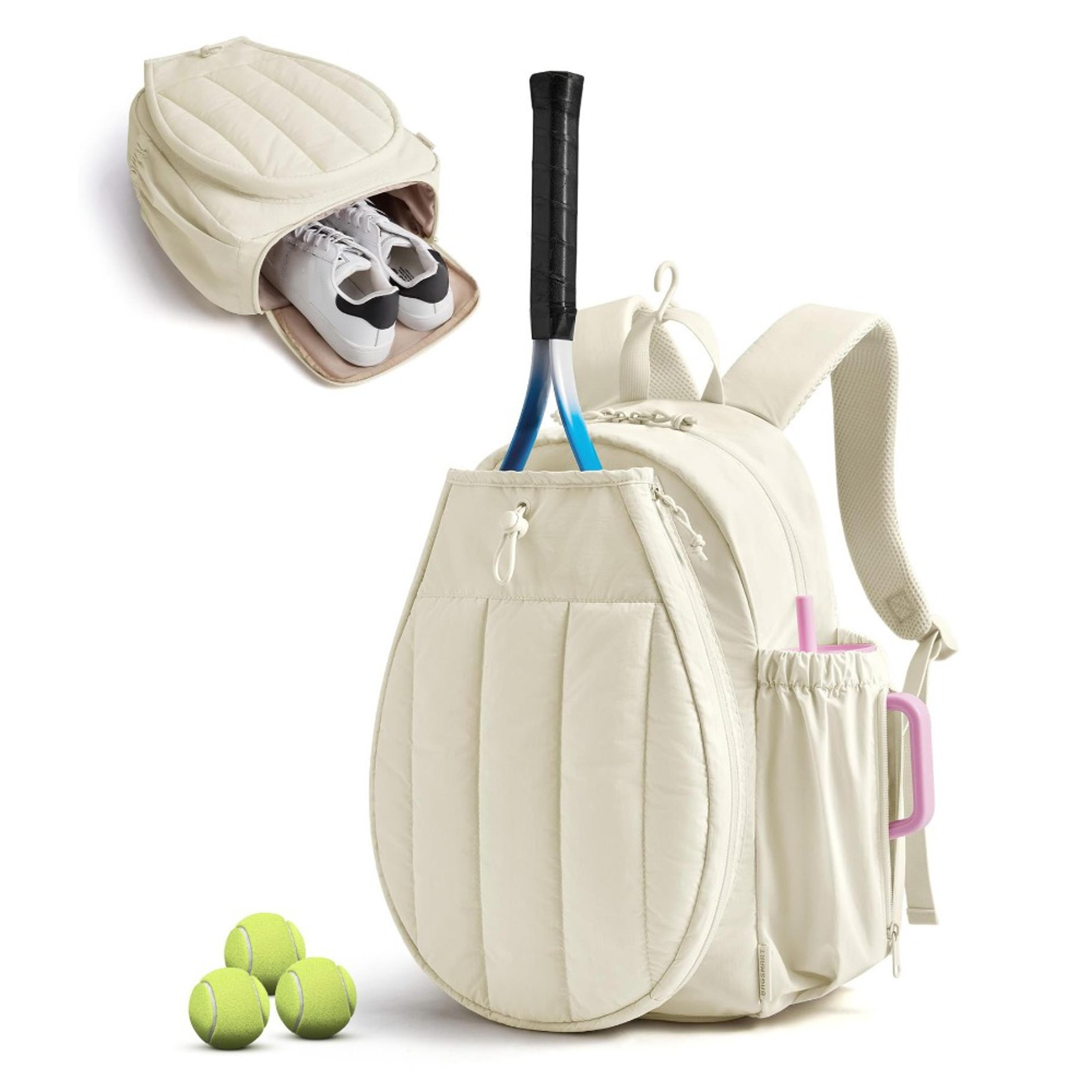 Tennis Backpack Waterproof Tennis Racket Bag For Pickleball Gym  Everyday Sports 1