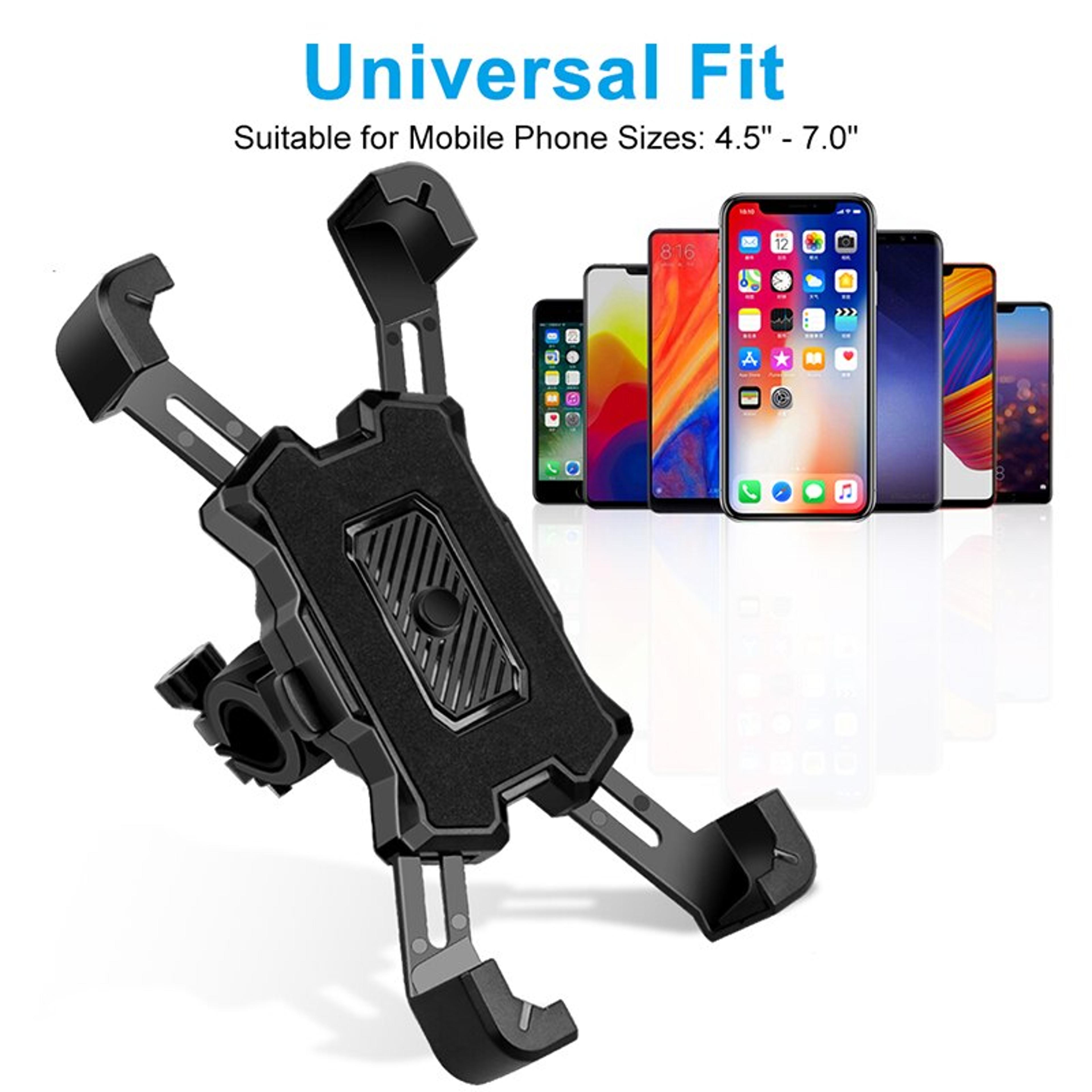 Rotating Bike Phone Holder Shockproof Bicycle Phone Mount For Motorcycle  GPS Navigation 3