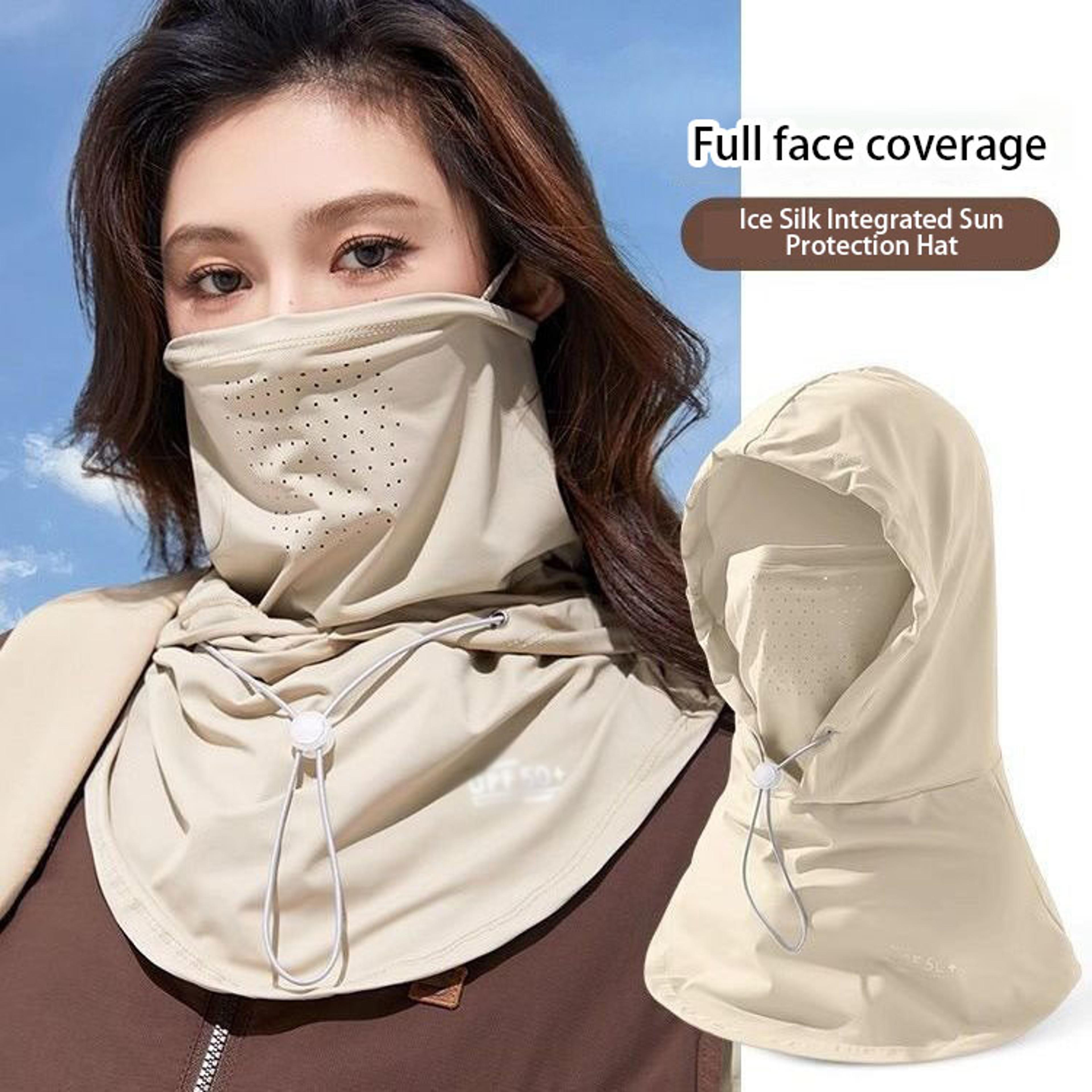 Sun Protection Hat With Face Neck Shield For Cycling Hiking  Outdoor Adventures 3
