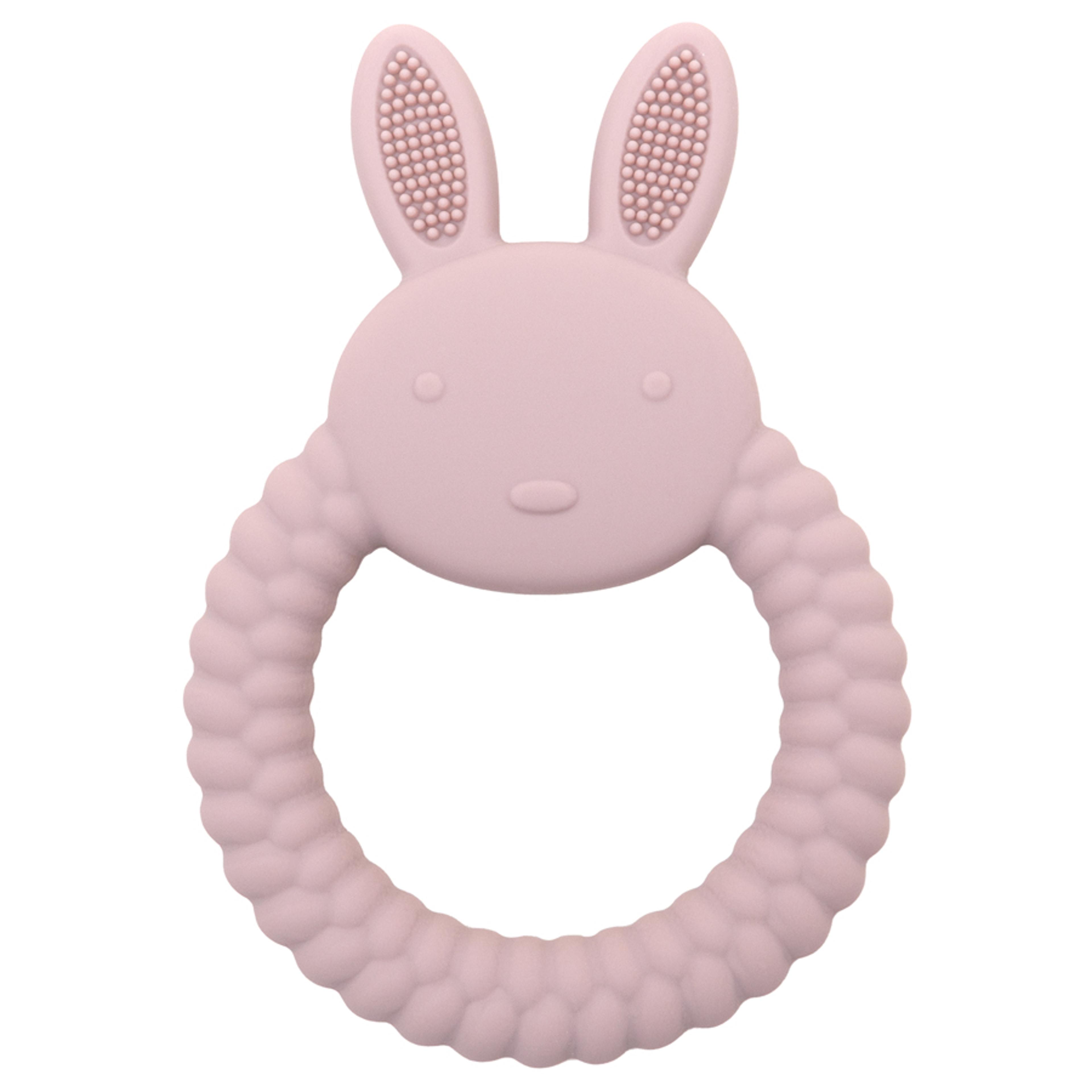 Baby Teether Silicone Rabbit BPA Free Teething Toy For Newborns  Infants 3