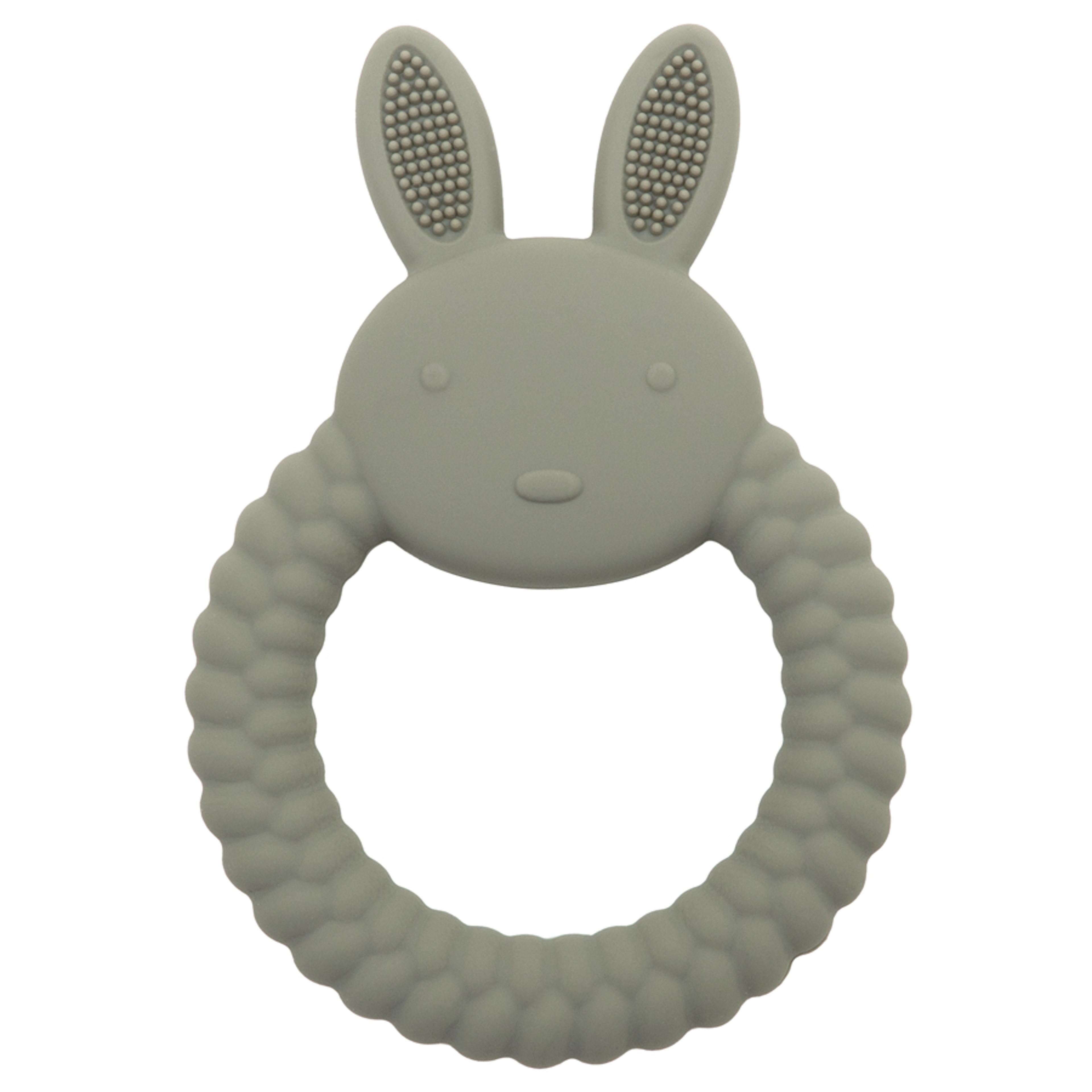 Baby Teether Silicone Rabbit BPA Free Teething Toy For Newborns  Infants 4