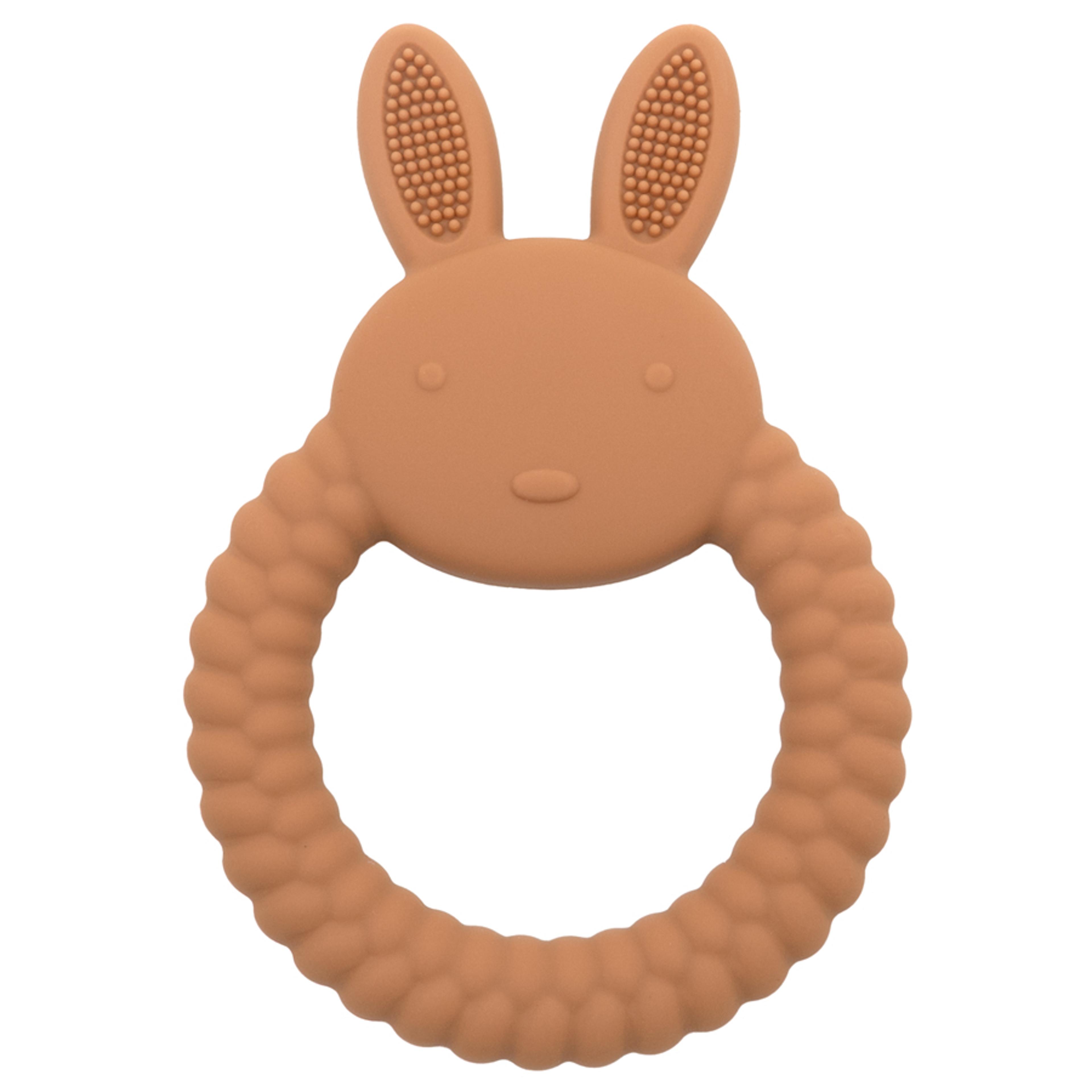 Baby Teether Silicone Rabbit BPA Free Teething Toy For Newborns  Infants 6