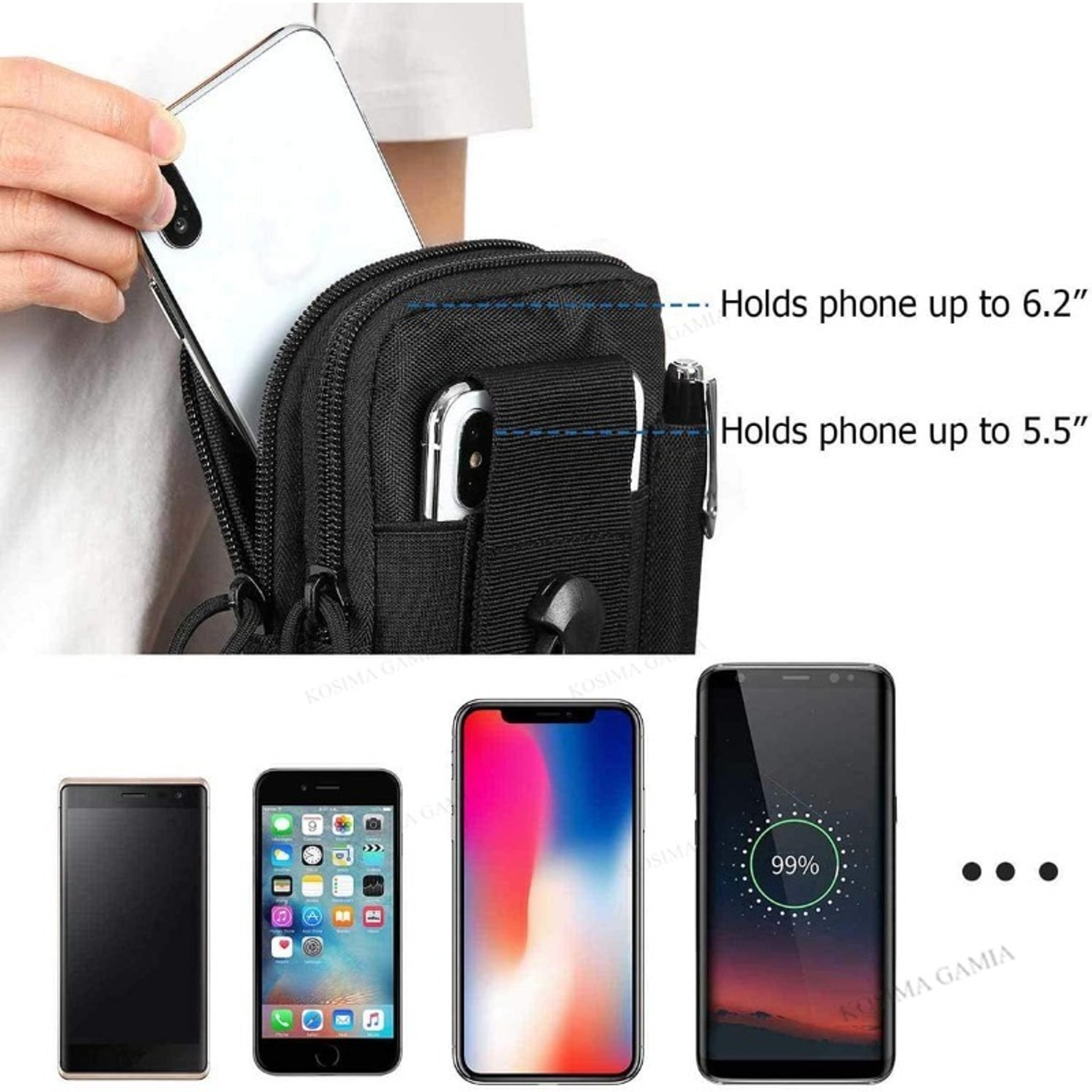 Tactical MOLLE Pouch Double Capacity EDC Utility Phone  Tool Organizer 5
