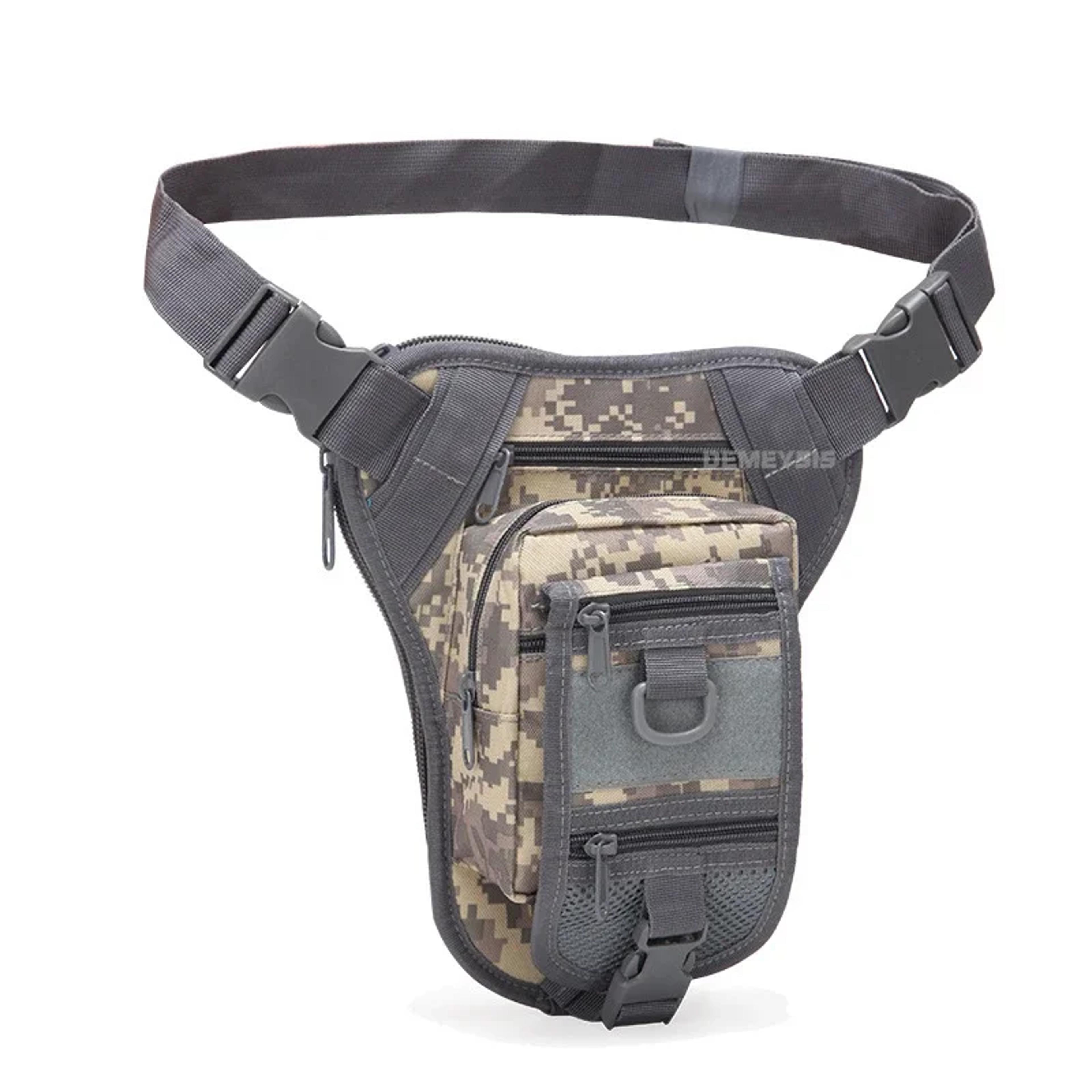 Tactical Drop Leg Bag With Adjustable Straps Motorcycle Leg Bag Outdoor Waist Pack 2