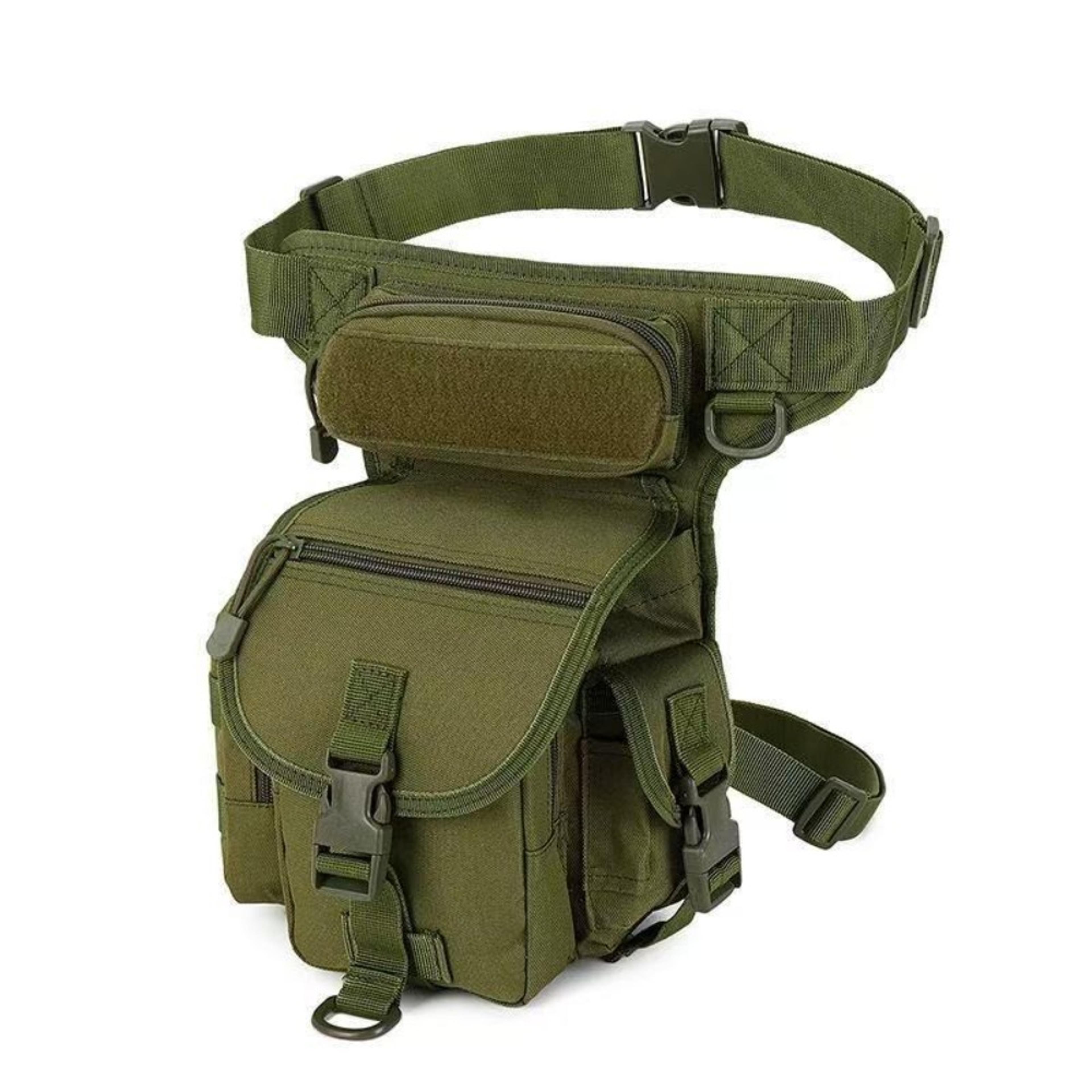 Large Capacity Drop Leg Bag Waterproof Hiking Waist Pack For Motorcycle Outdoor Use 0