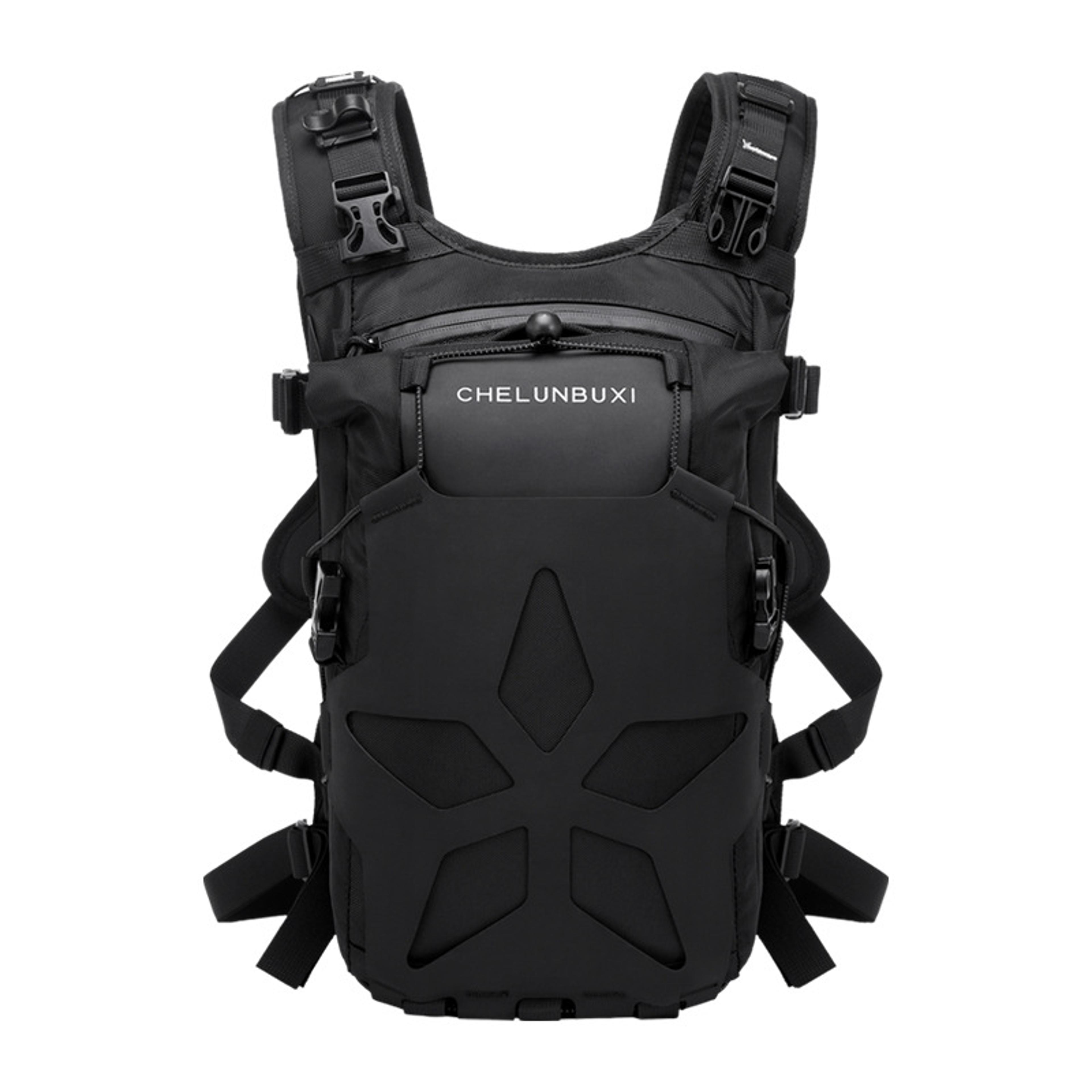 Waterproof Motorcycle Backpack Large Capacity Reflective Adventure Bag 4