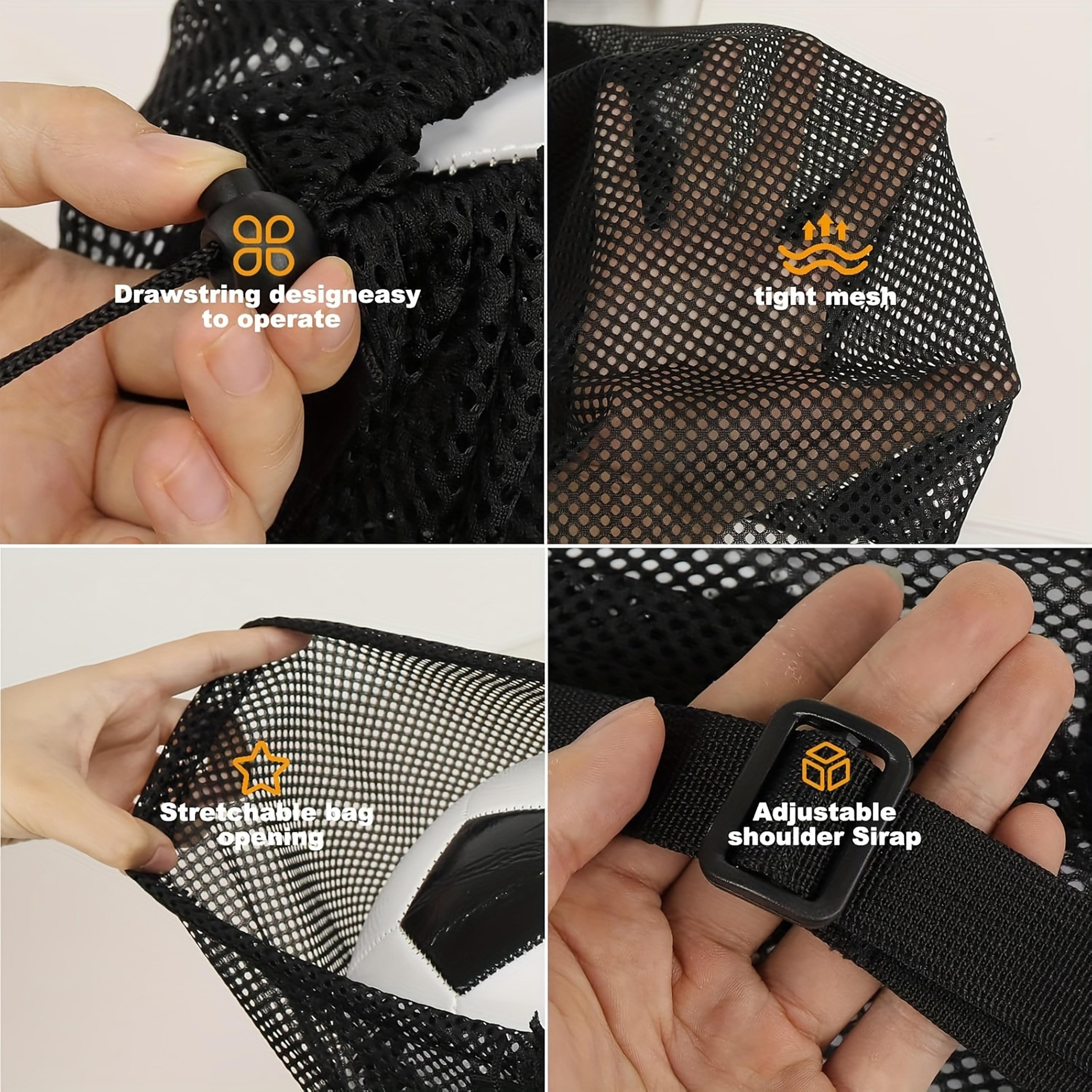 Ultra Dense Mesh Sports Backpack For Basketball Football Volleyball Storage 4