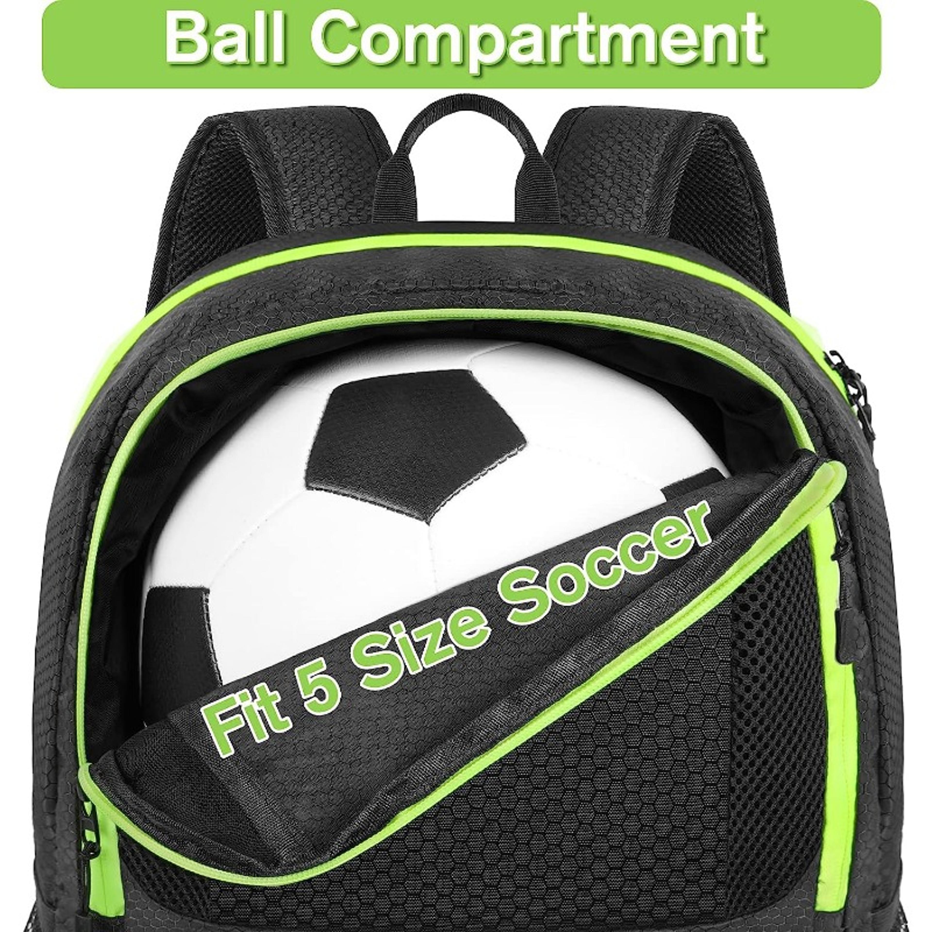 Waterproof Sports Ball Bag With Shoulder Strap And Ball Stand For Soccer Basketball Volleyball 4