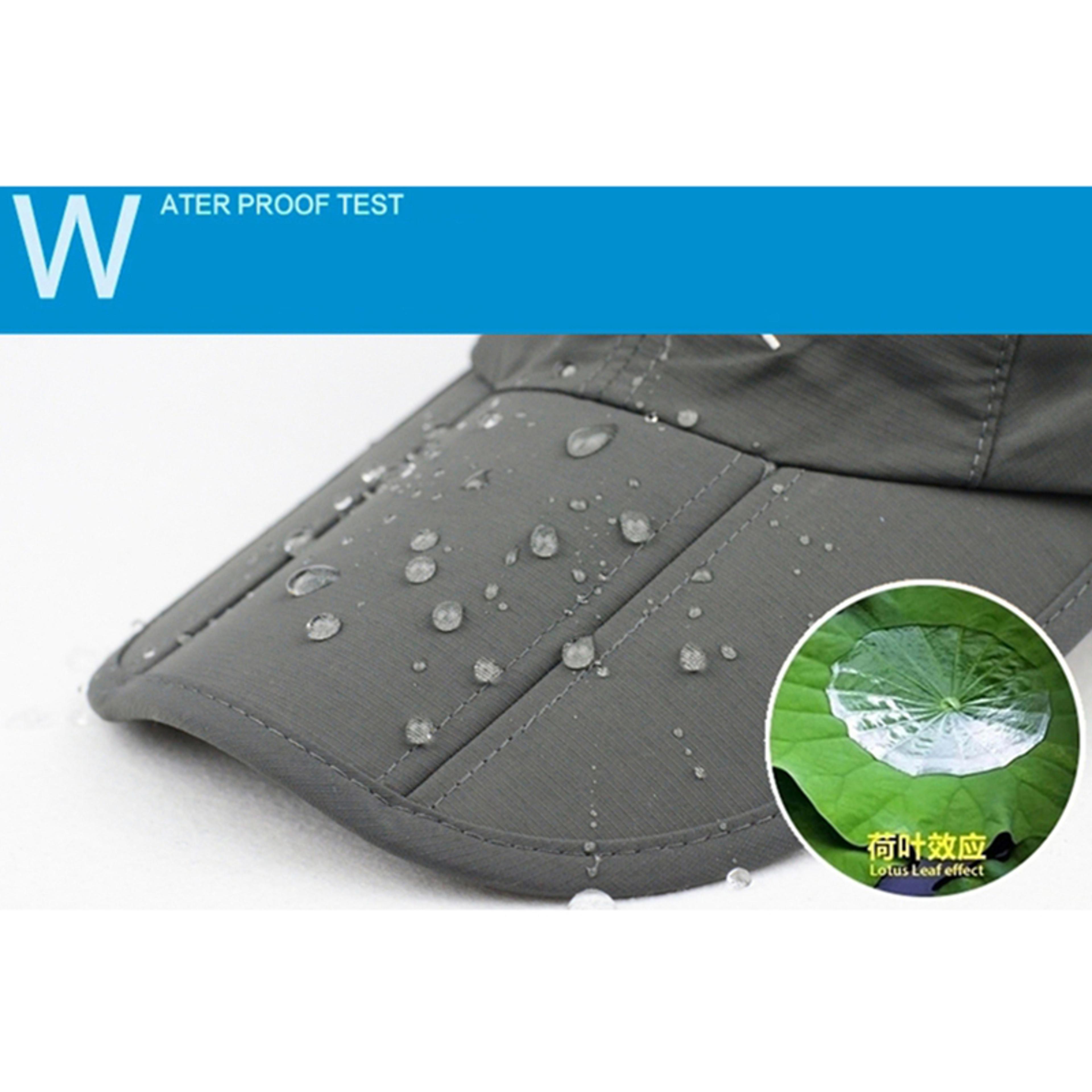 Quick Dry Baseball Cap Waterproof Breathable Foldable Sun Protection Hat For Running Hiking Cycling 6
