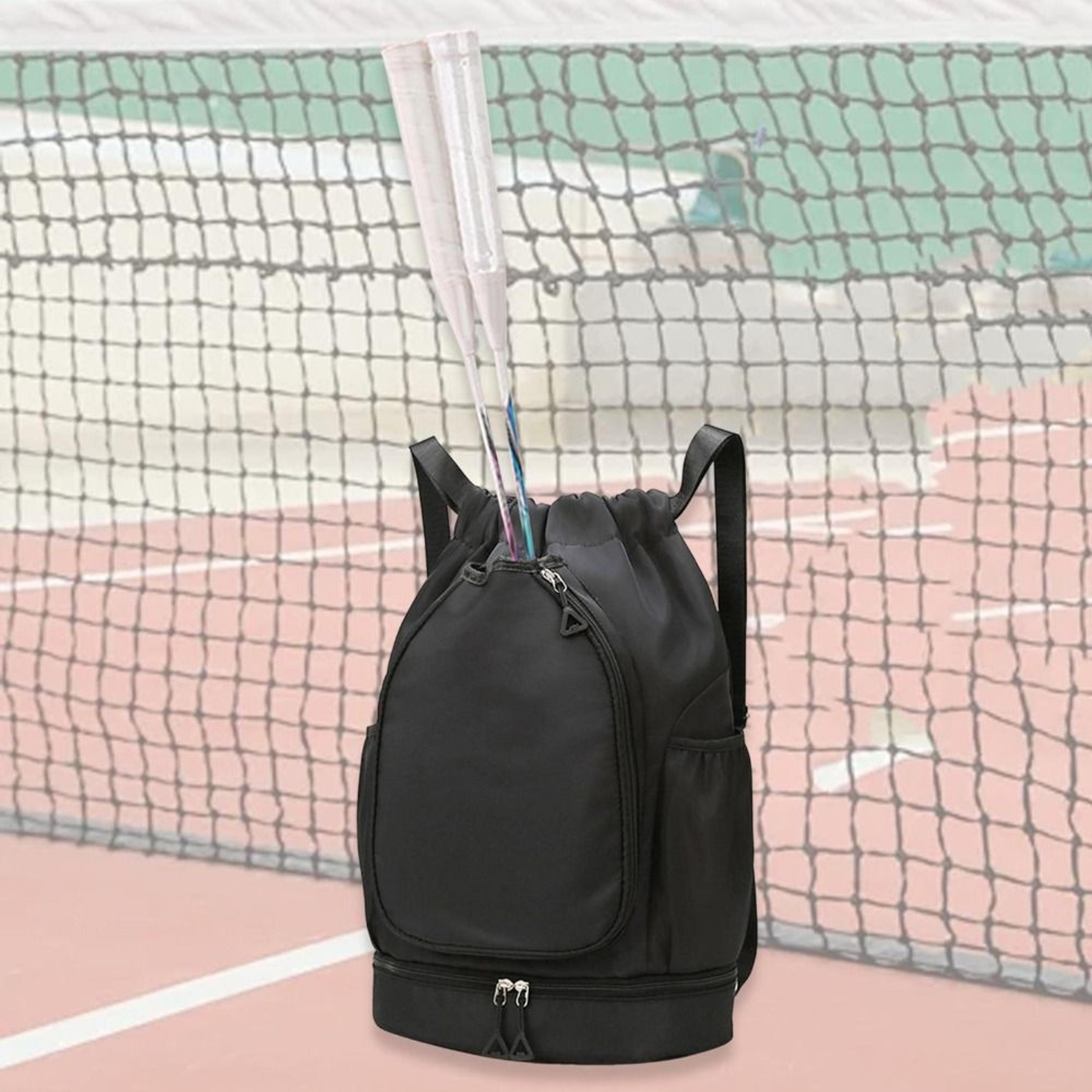 Elite Badminton Racket Backpack With Shoe Compartment Large Waterproof Sports Backpack For Pickleba 8