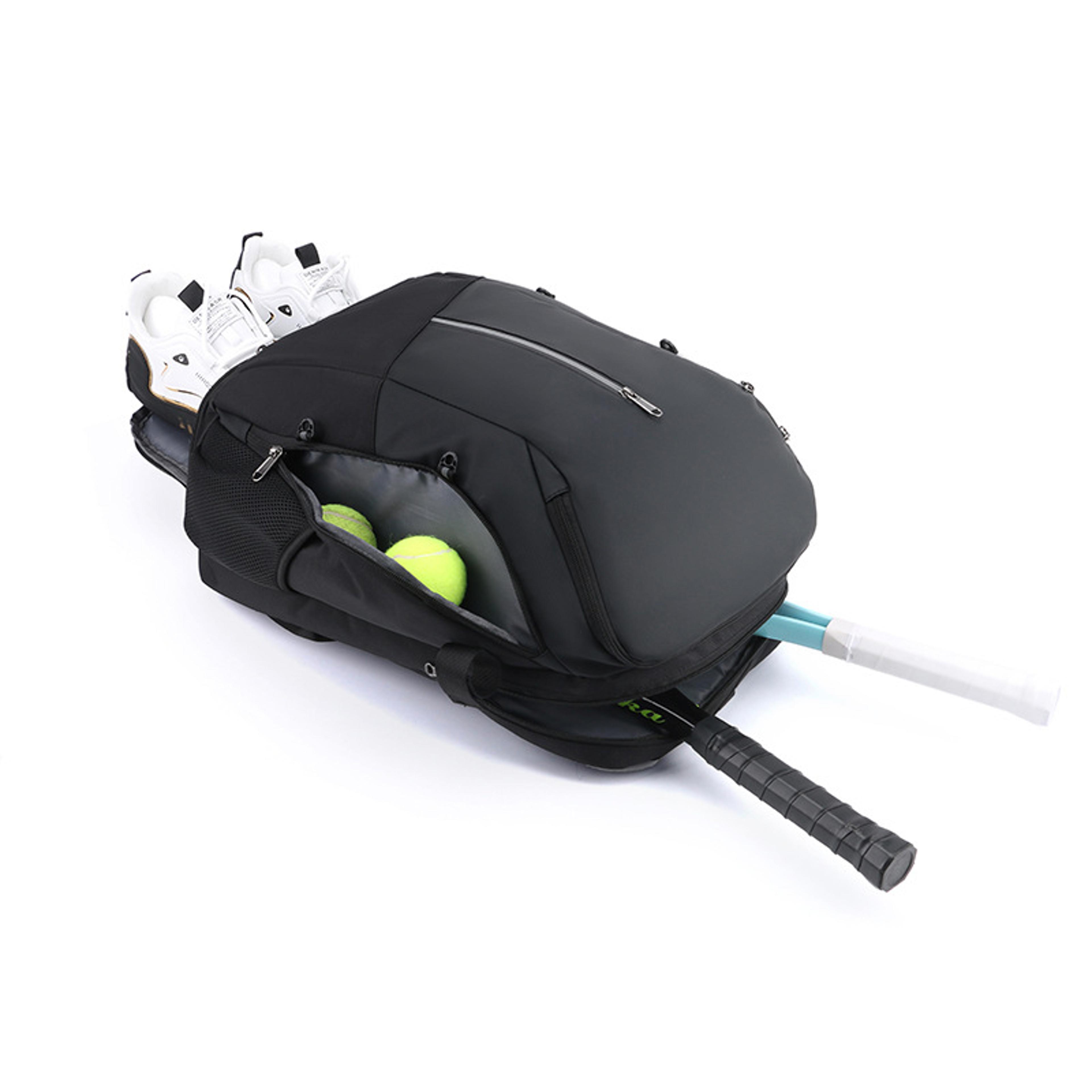 Elite Tennis Backpack With Shoe Compartment Multi Sport Racket Bag For Tennis Badminton  More 4