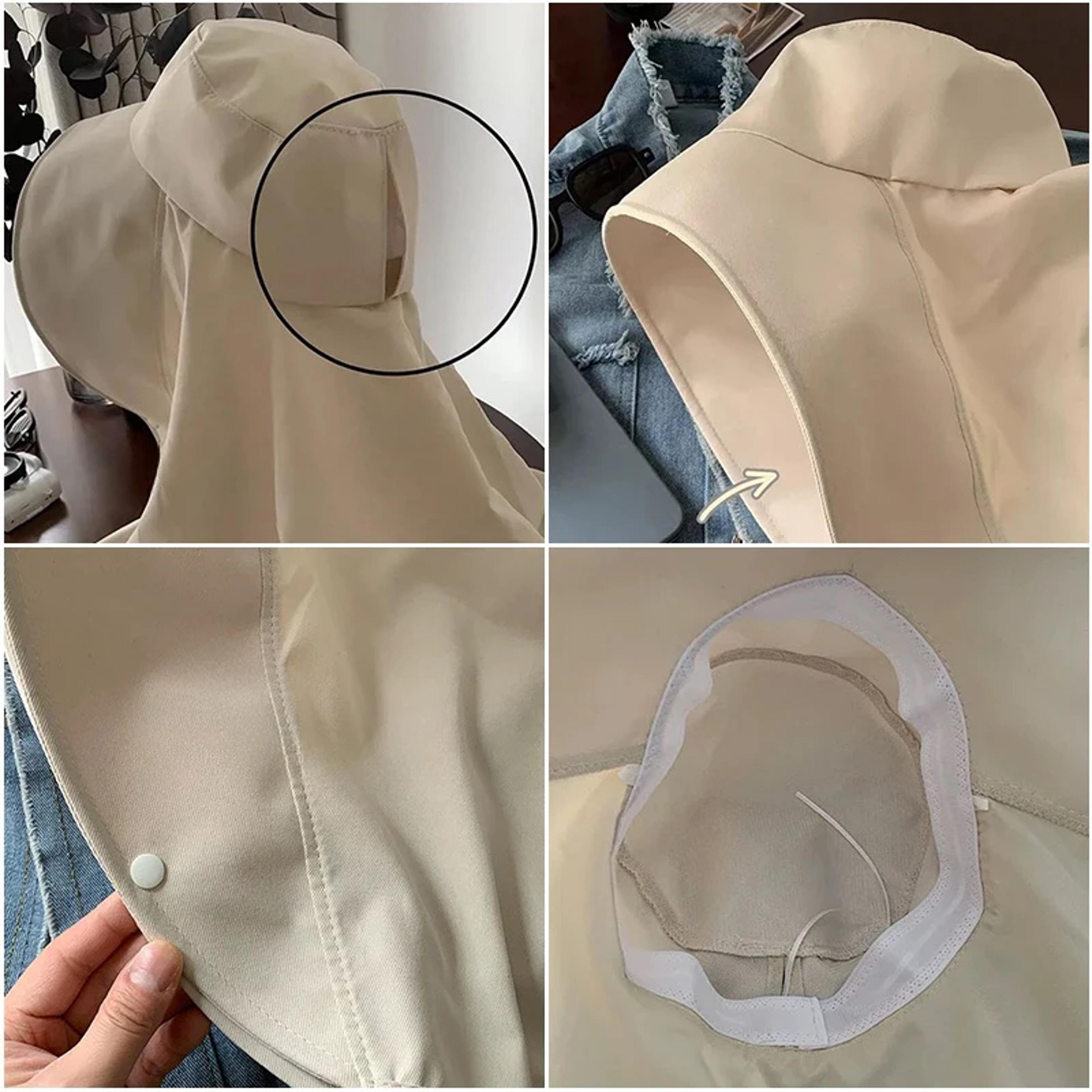 Wide Brim Sun Protection Hat With Neck Flap For Fishing Hiking  Outdoor UV Shield 7