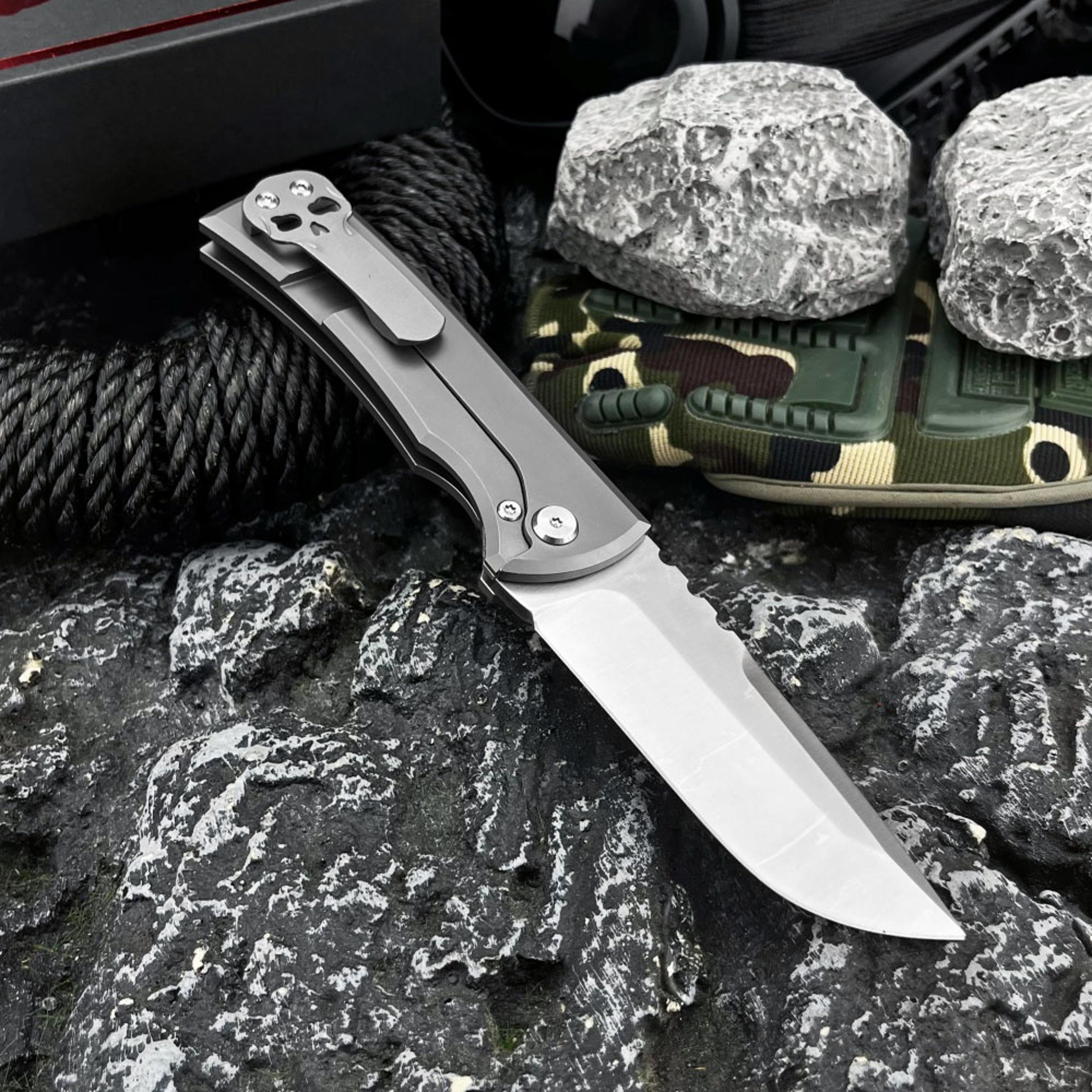 Folding Knife Portable Pocket Knife For Camping Hiking  Everyday Carry 2