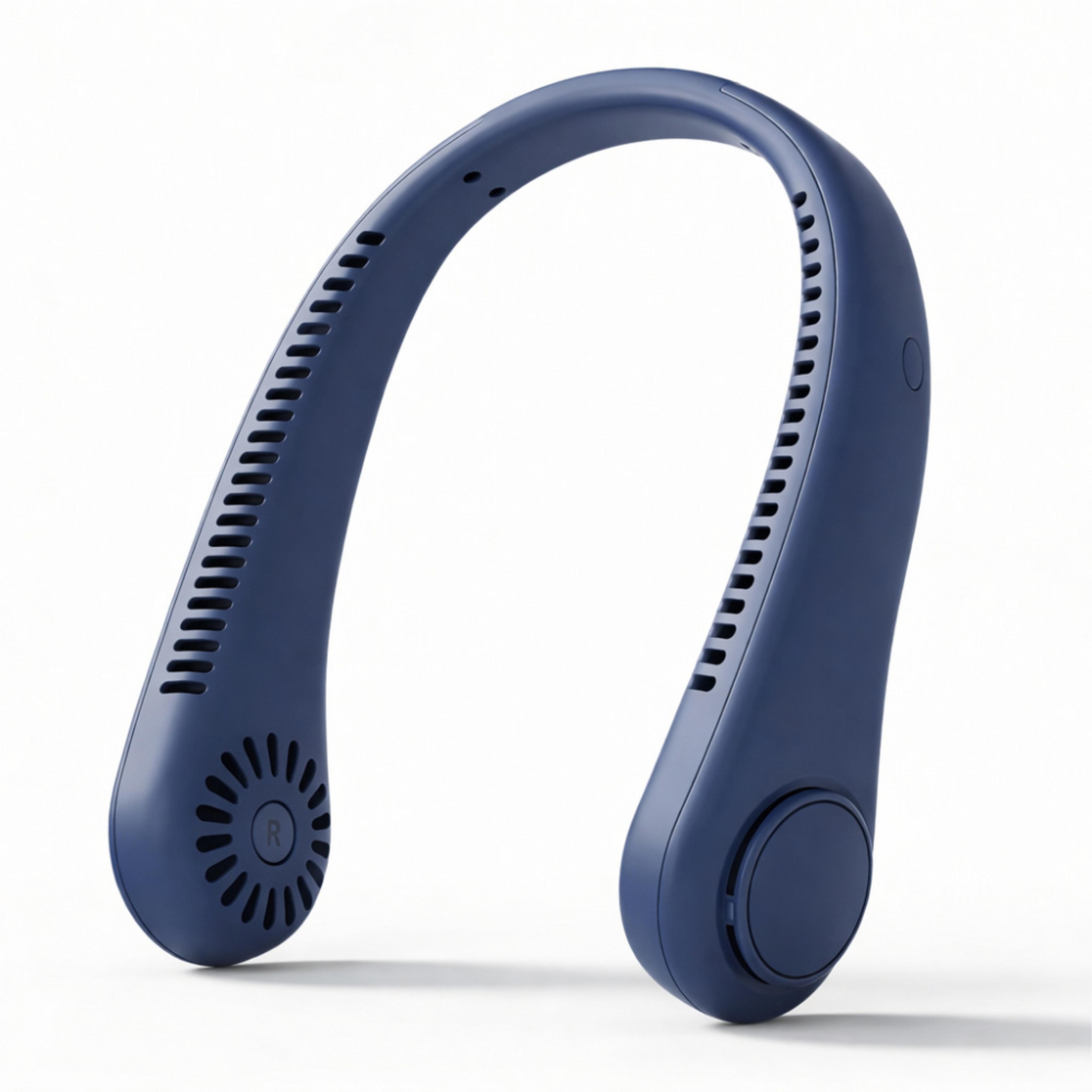 Arctic Breeze Portable Neck Fan USB Rechargeable Wearable Personal Air Cooler 2