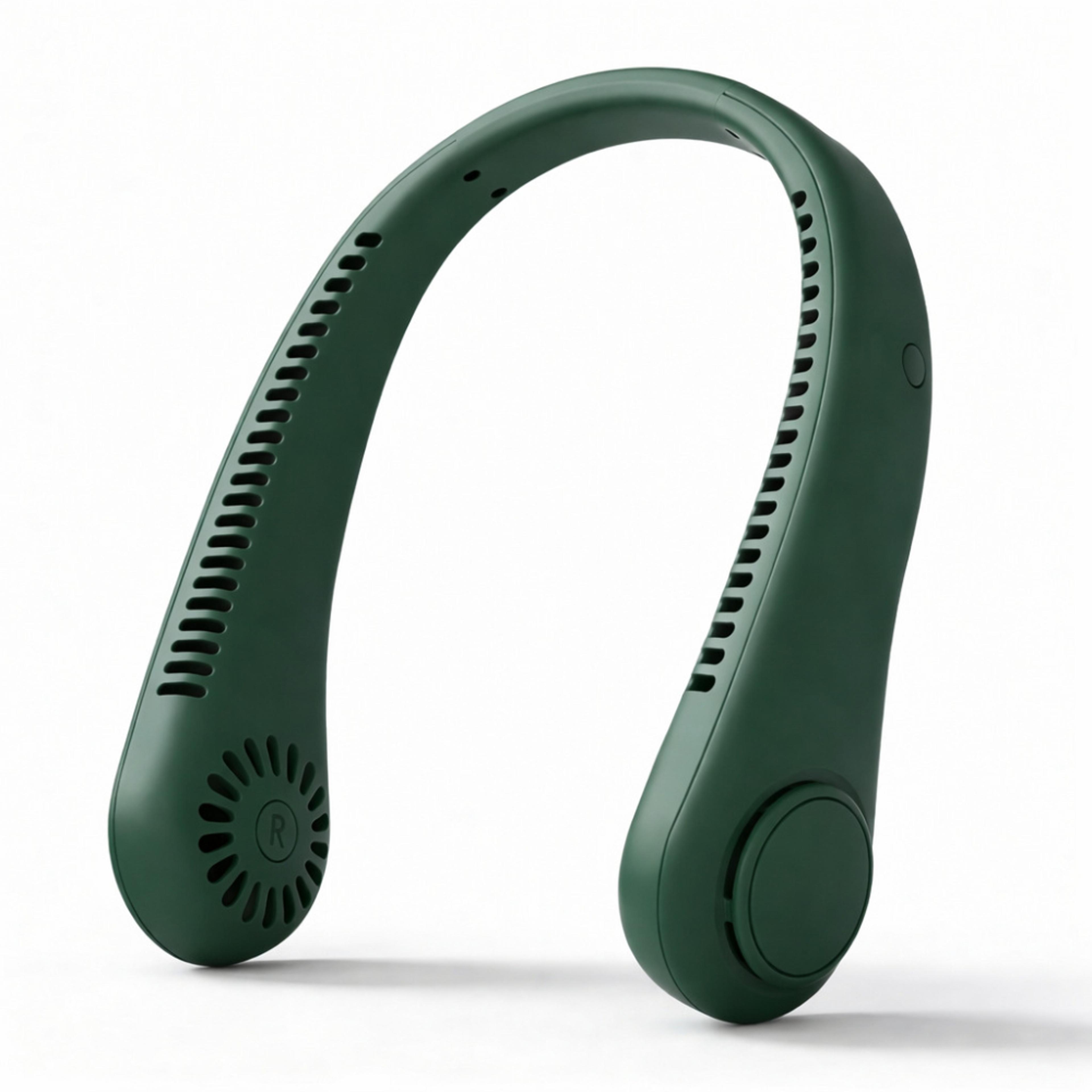 Arctic Breeze Portable Neck Fan USB Rechargeable Wearable Personal Air Cooler 3