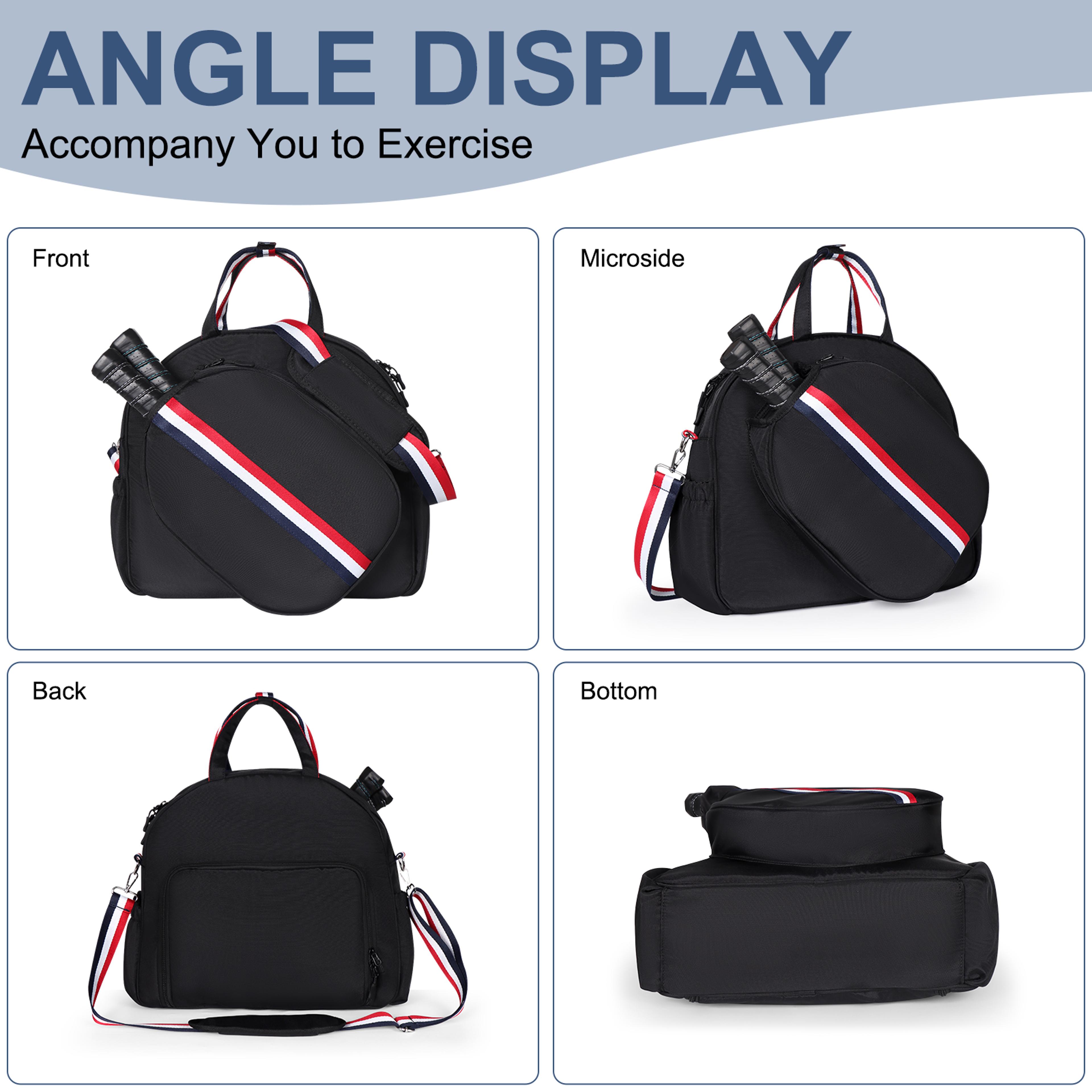 Pickleball Backpack Large Capacity Pickleball Paddle Bag For Tennis  MultiSport Gear 4