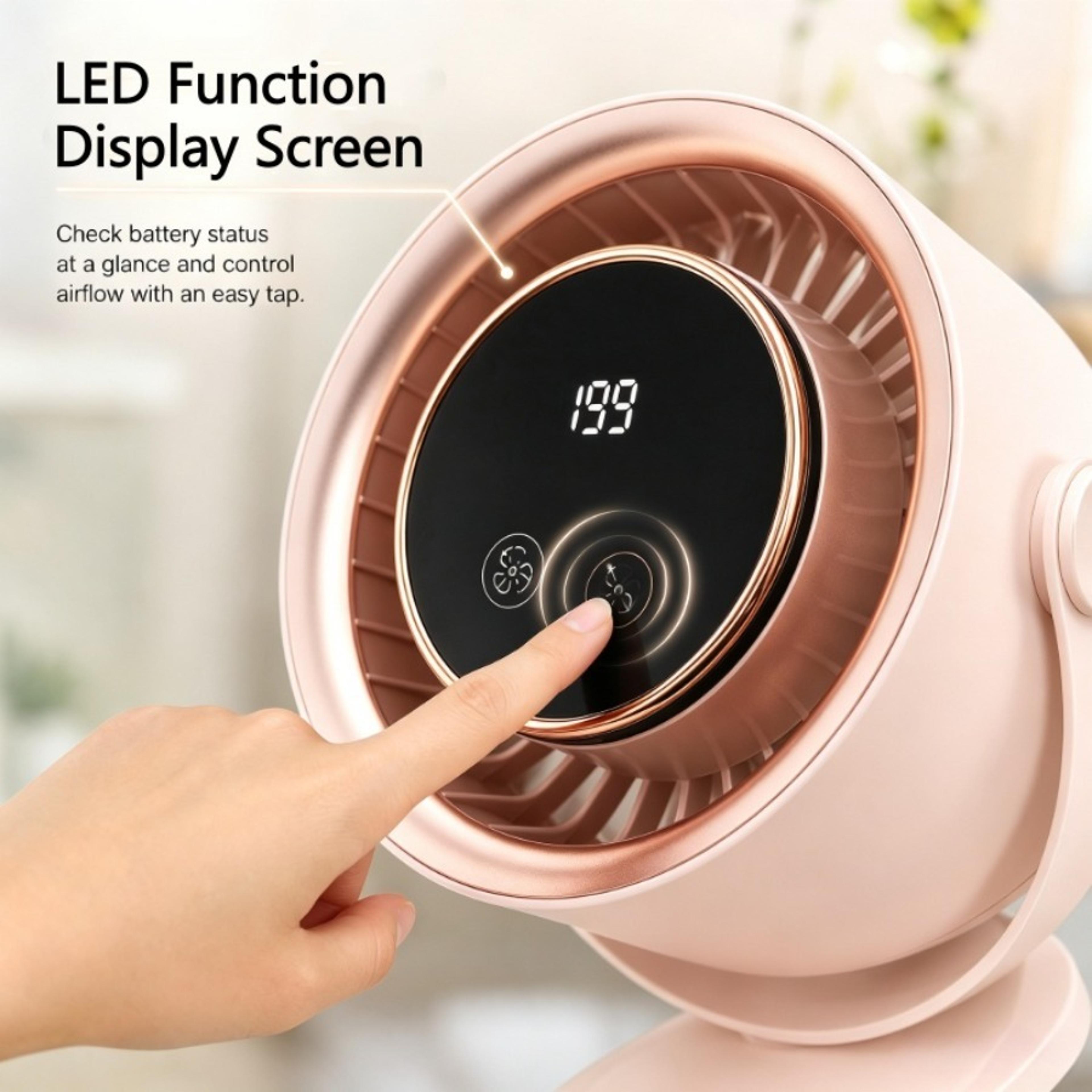 Rechargeable Mini Clip On Fan Portable USB Fan For Stroller Desk  Travel 7